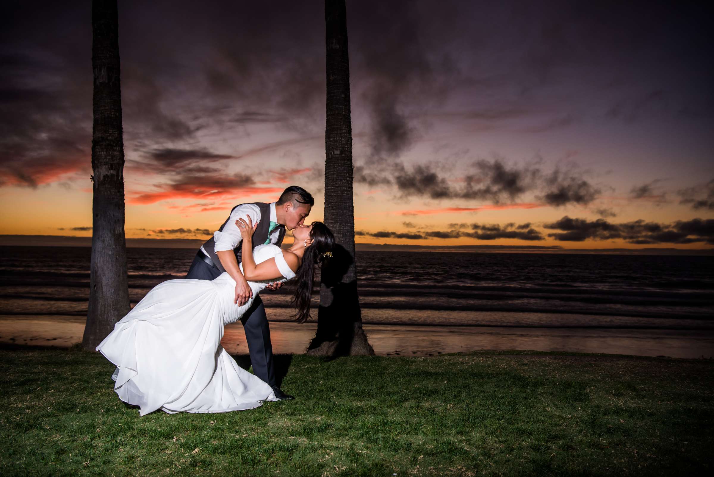 Scripps Seaside Forum Wedding coordinated by First Comes Love Weddings & Events, Lisa and Simon Wedding Photo #27 by True Photography