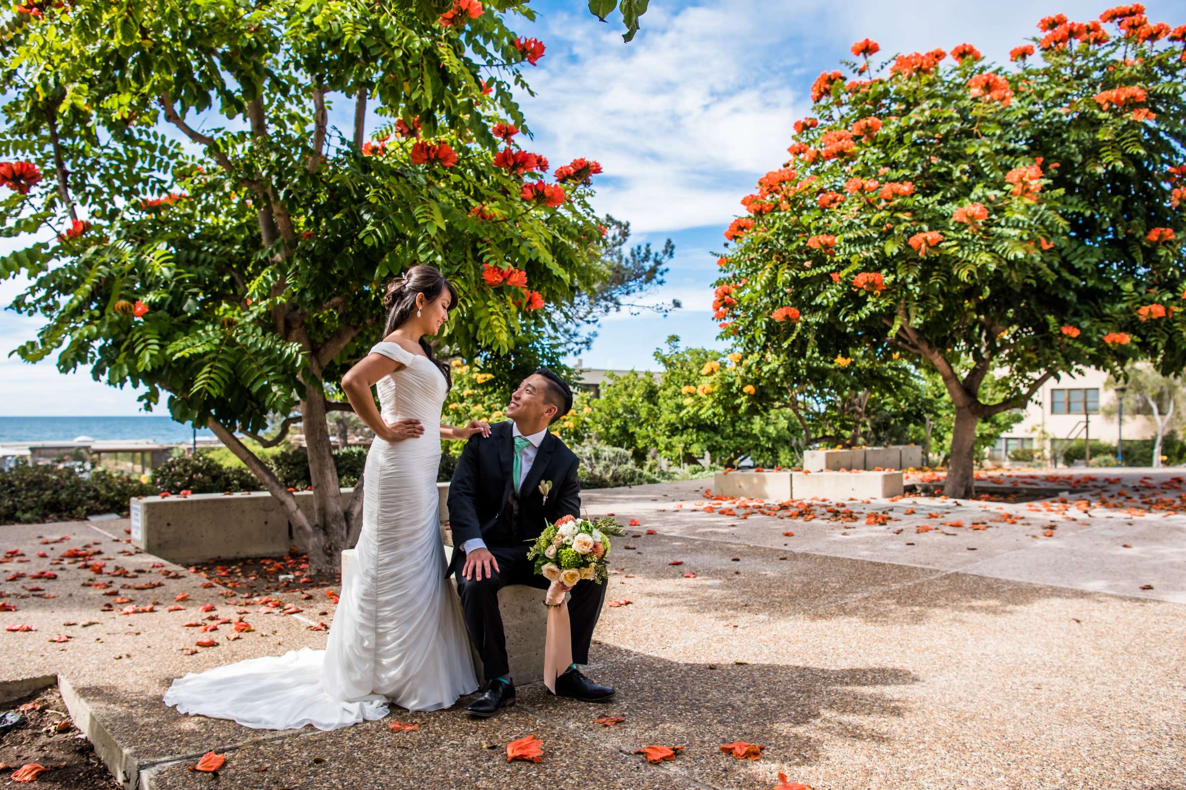 Scripps Seaside Forum Wedding coordinated by First Comes Love Weddings & Events, Lisa and Simon Wedding Photo #47 by True Photography