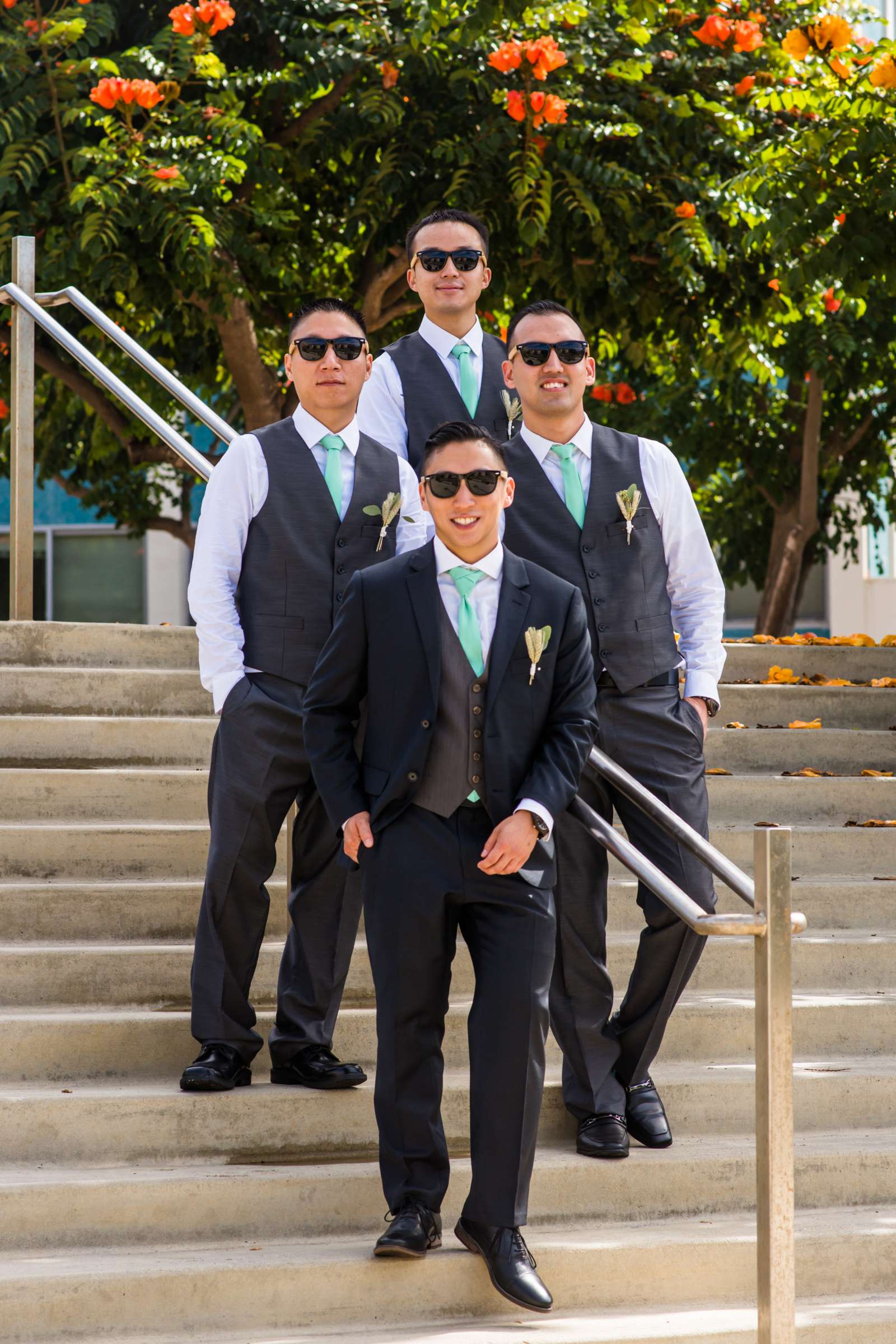 Scripps Seaside Forum Wedding coordinated by First Comes Love Weddings & Events, Lisa and Simon Wedding Photo #89 by True Photography