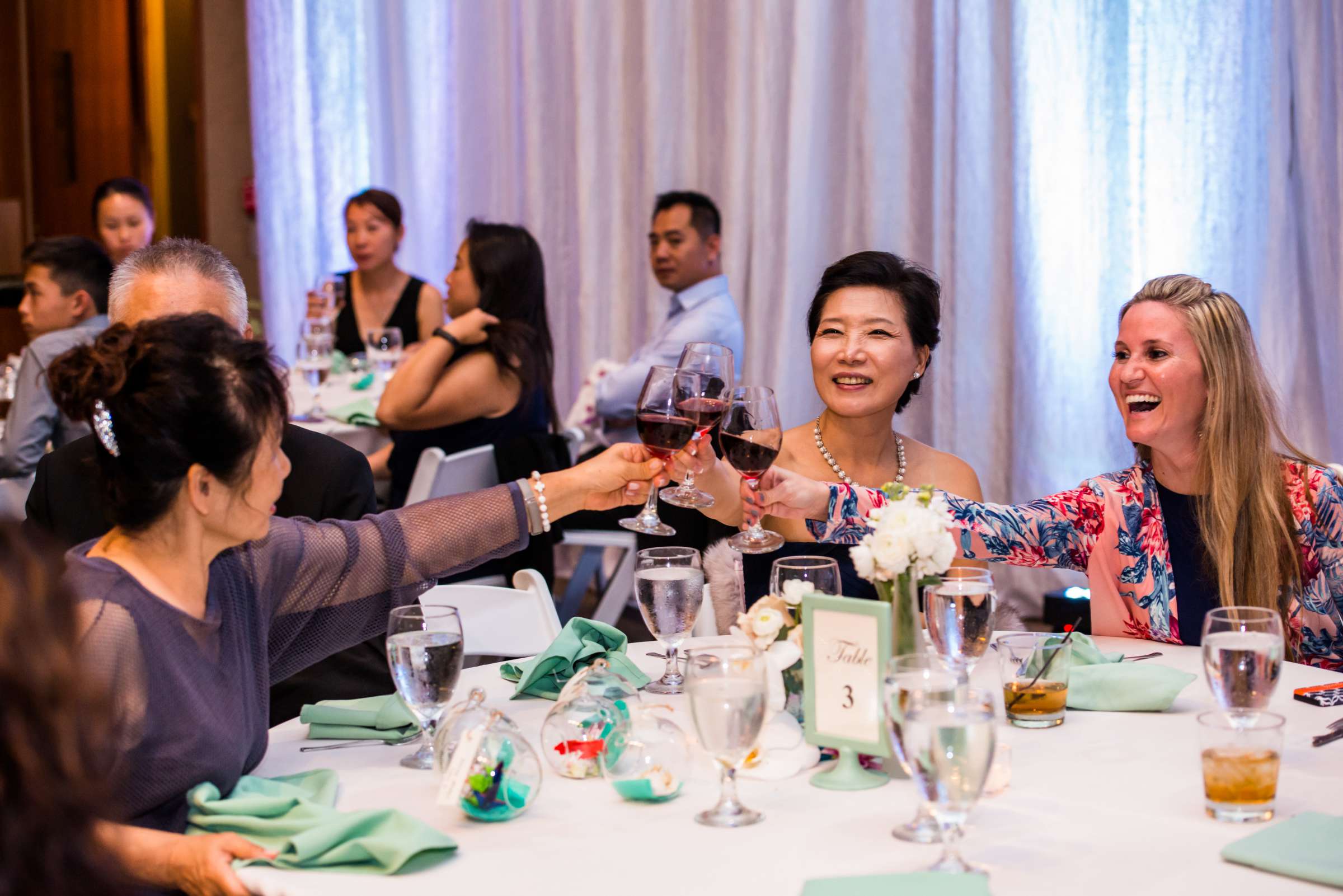 Scripps Seaside Forum Wedding coordinated by First Comes Love Weddings & Events, Lisa and Simon Wedding Photo #105 by True Photography