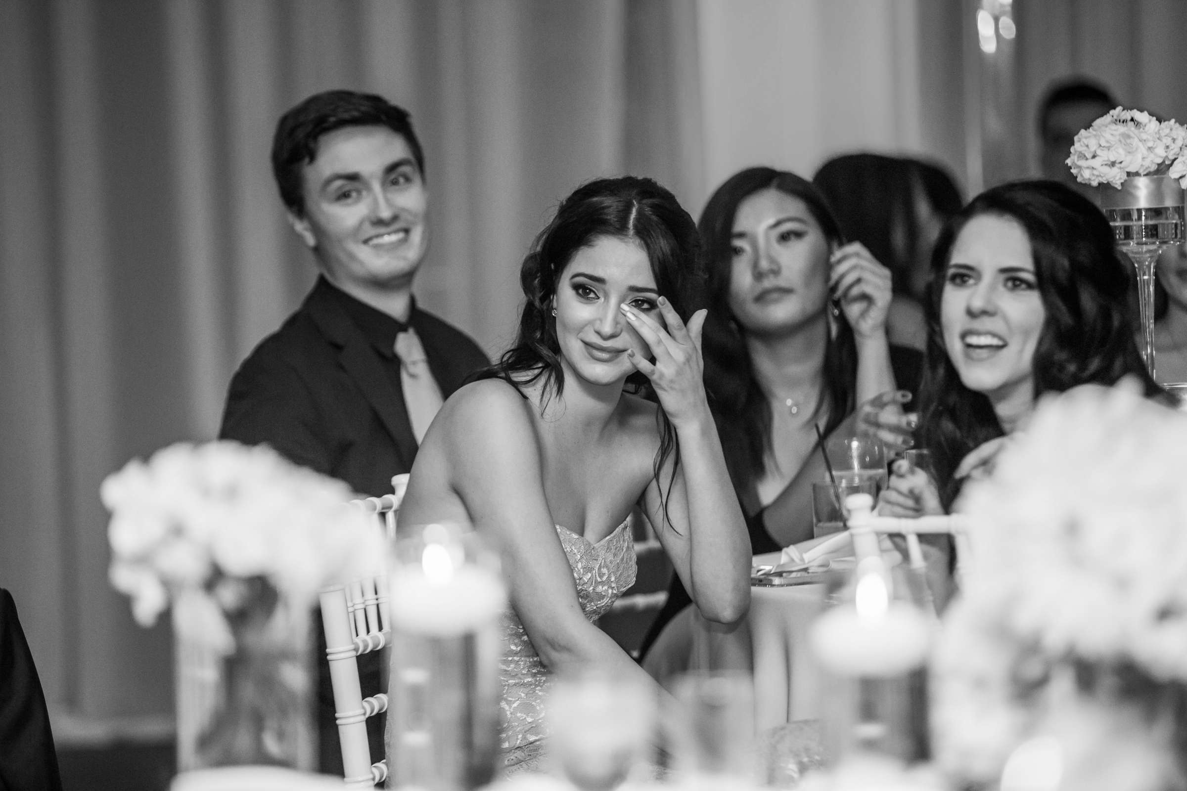 Emotional moment at Scripps Seaside Forum Wedding coordinated by I Do Weddings, Laura and Travis Wedding Photo #106 by True Photography