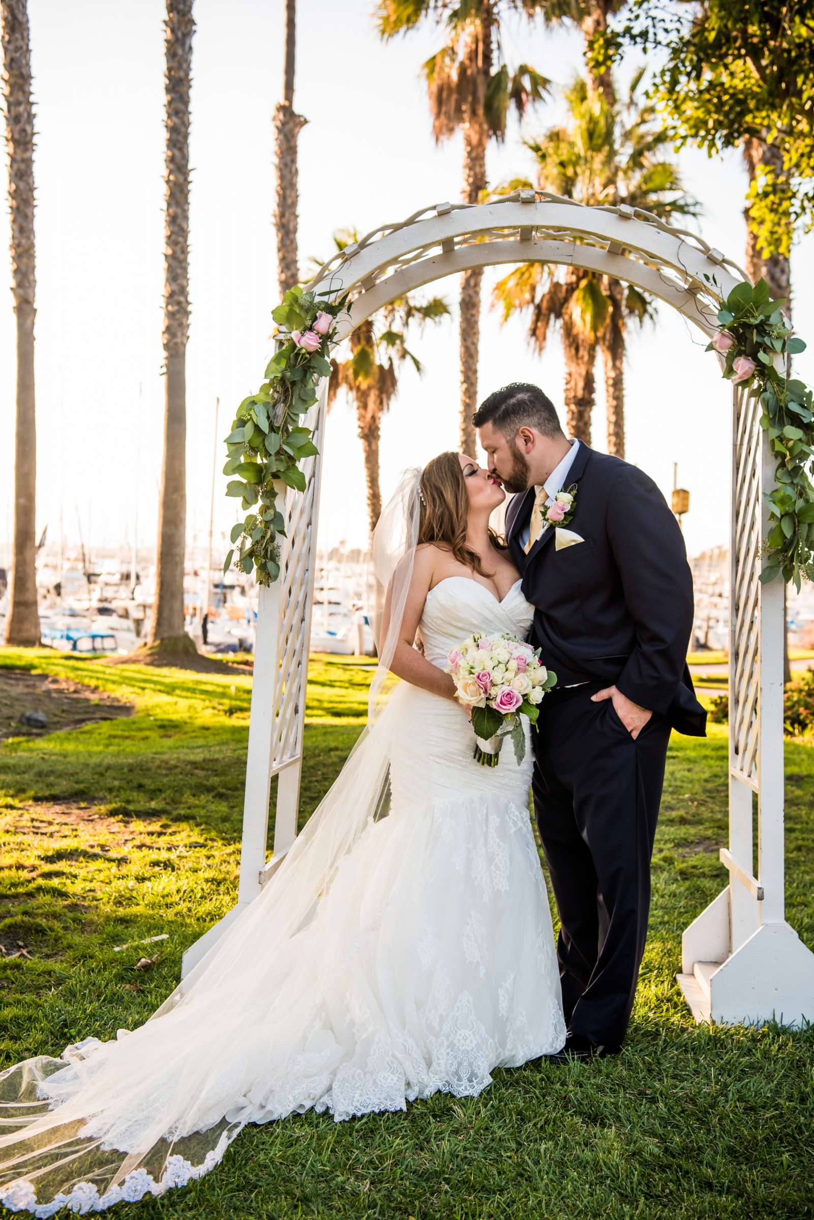 Marina Village Conference Center Wedding coordinated by Holly Kalkin Weddings, Kim and Andres Wedding Photo #67 by True Photography