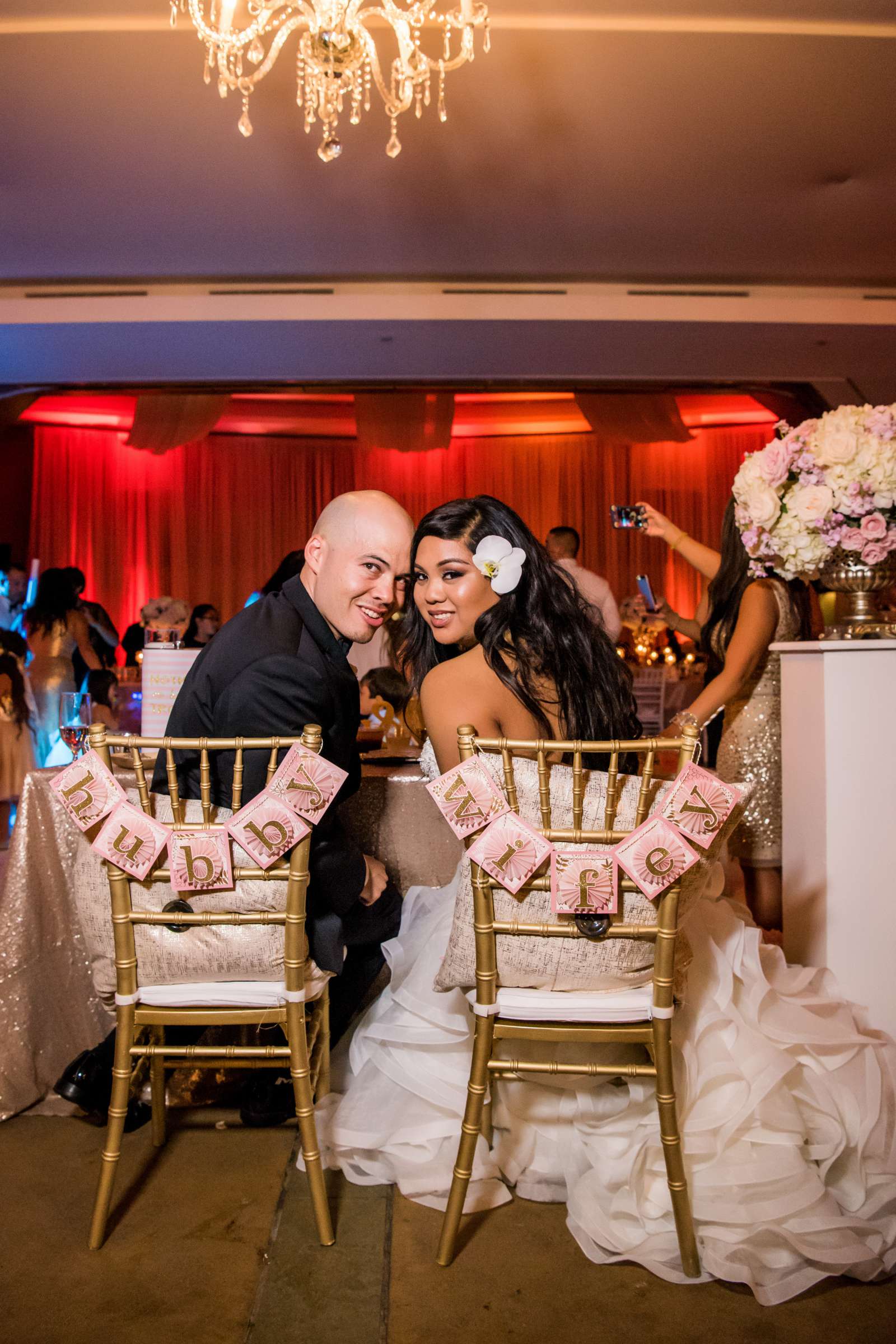 Reception at Scripps Seaside Forum Wedding coordinated by Alicia Davey Events, Vanessa and David Wedding Photo #144 by True Photography