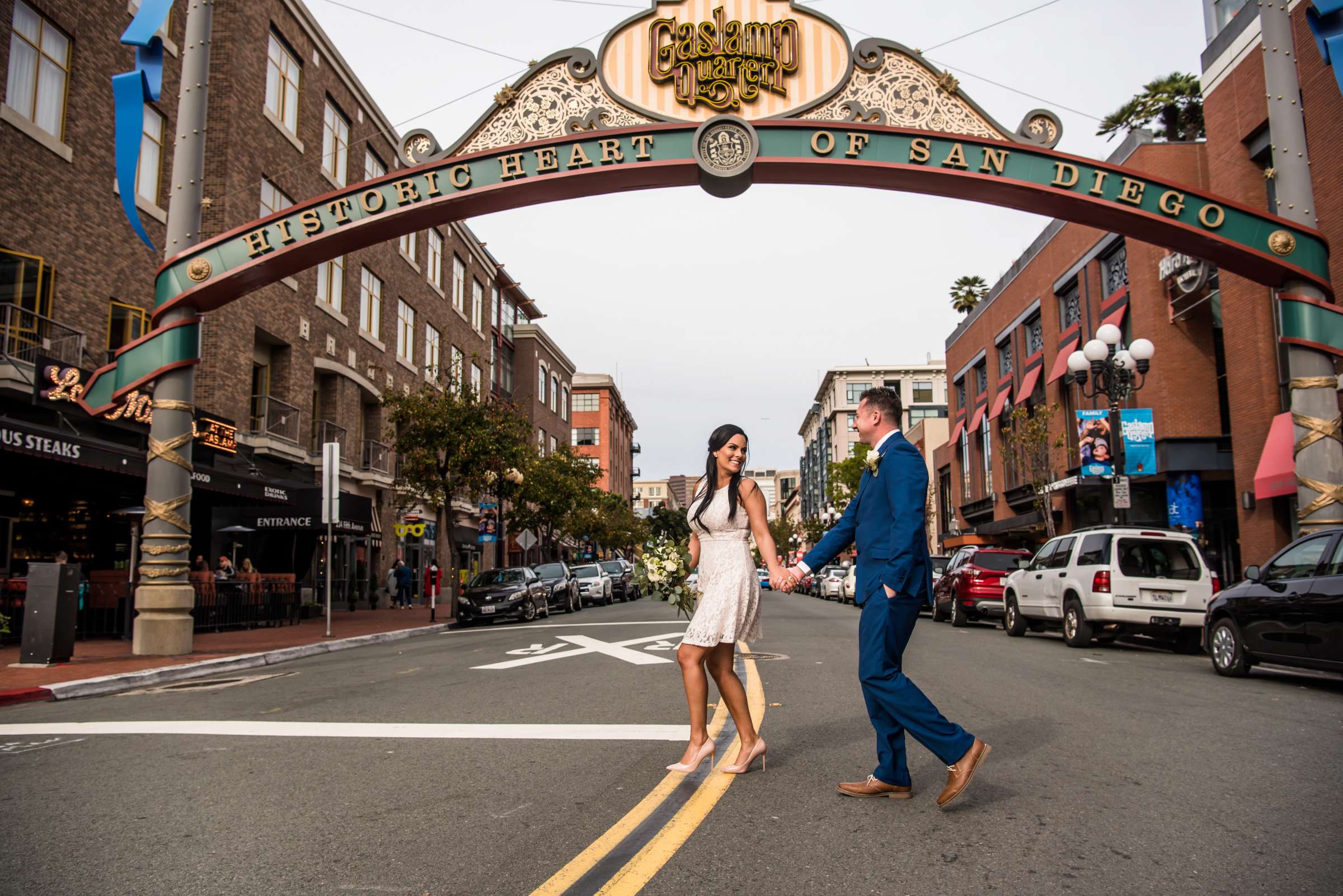 San Diego Courthouse Wedding, Alyah and Brian Wedding Photo #1 by True Photography