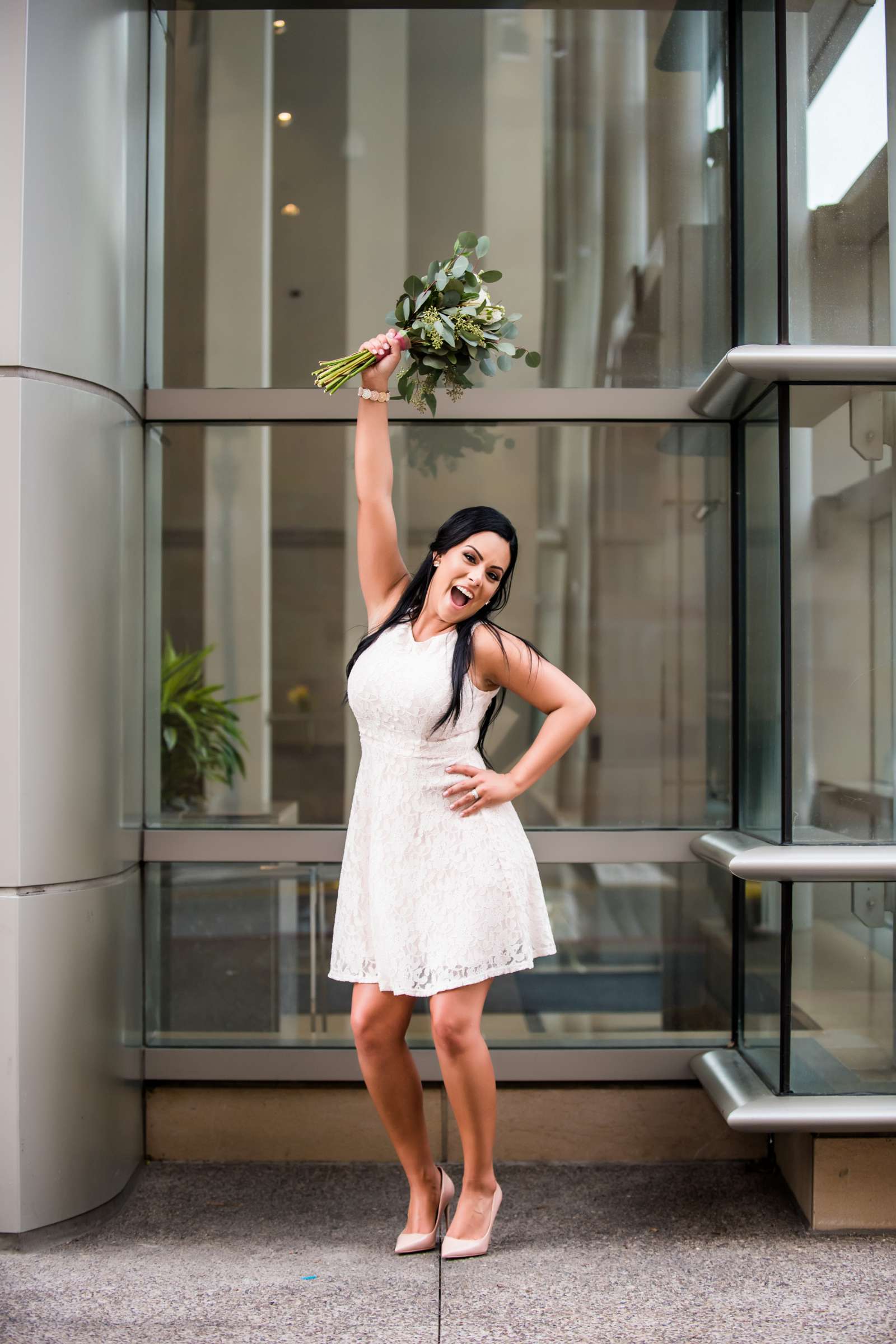 San Diego Courthouse Wedding, Alyah and Brian Wedding Photo #57 by True Photography