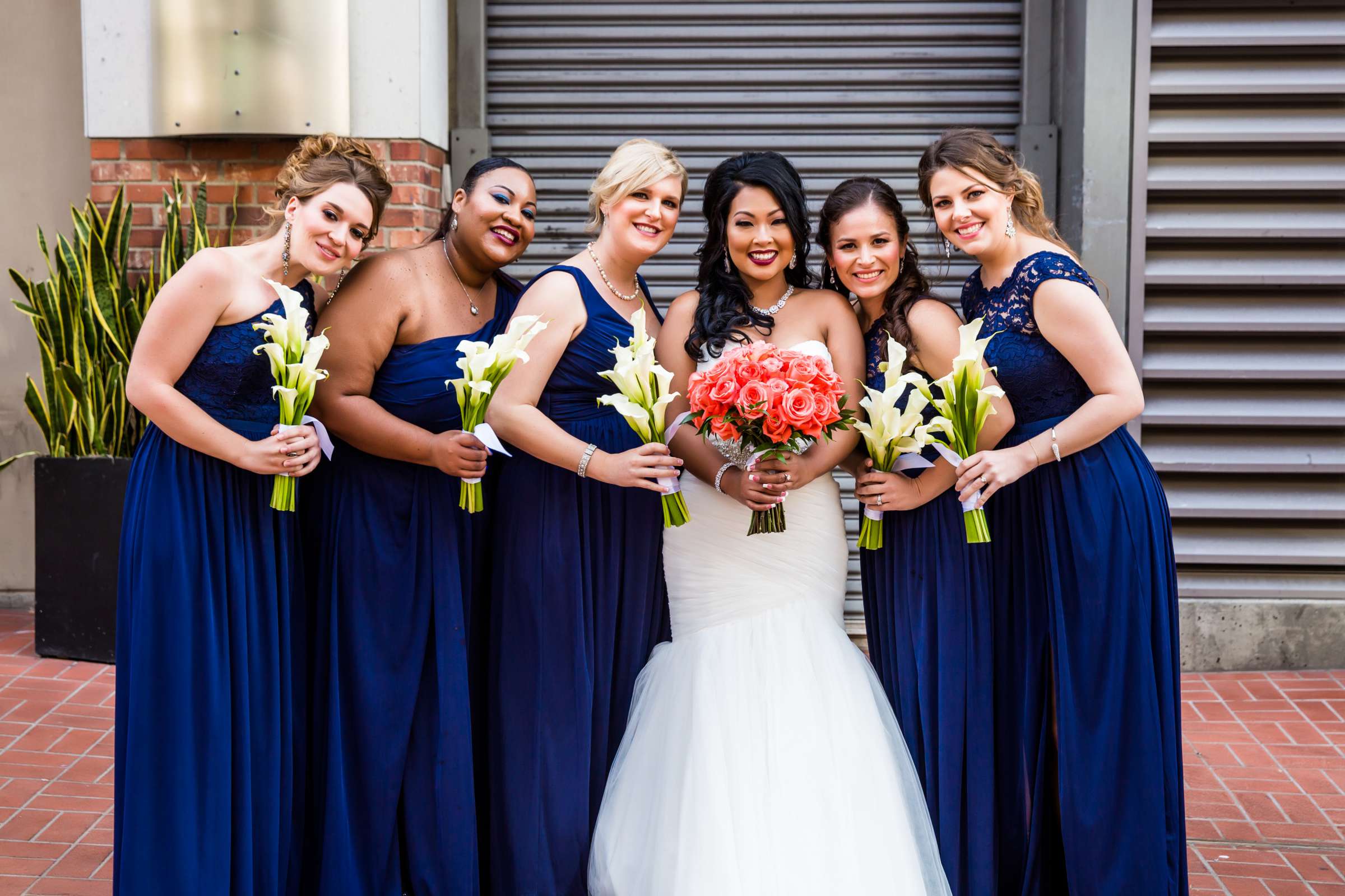 San Diego Central Library Wedding coordinated by MR floral&events, Aratiya and Christopher Wedding Photo #35 by True Photography