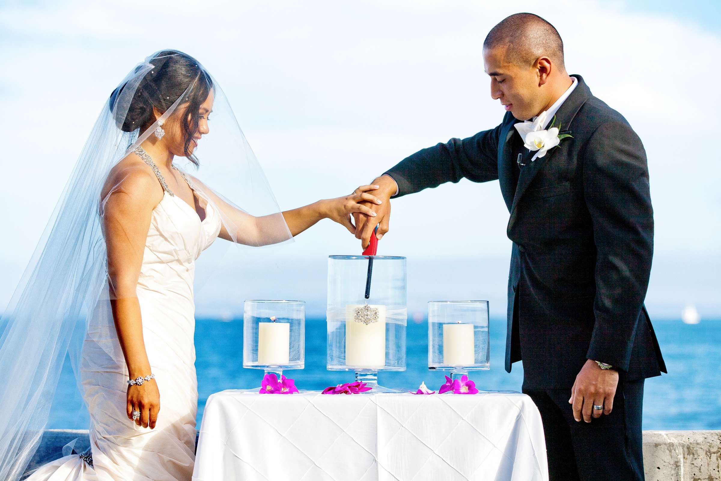 Hard Rock Hotel-San Diego Wedding coordinated by Tres Chic Affairs, Jasmine and Richie Wedding Photo #318200 by True Photography