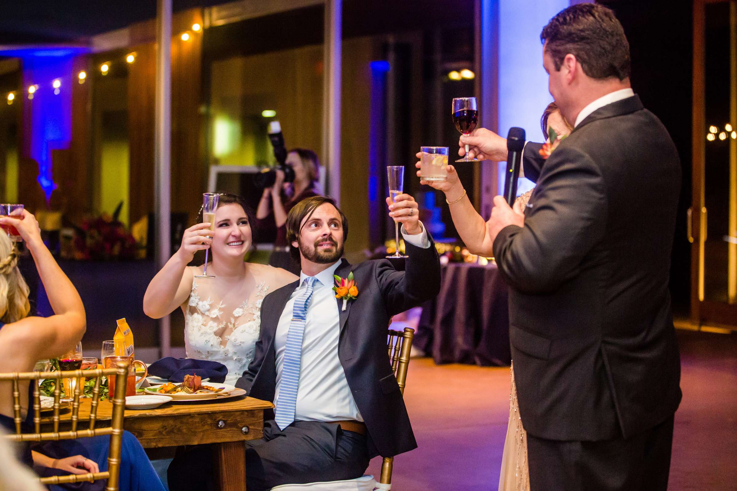 Scripps Seaside Forum Wedding coordinated by Aquilone Events, Meg and Adam Wedding Photo #320780 by True Photography