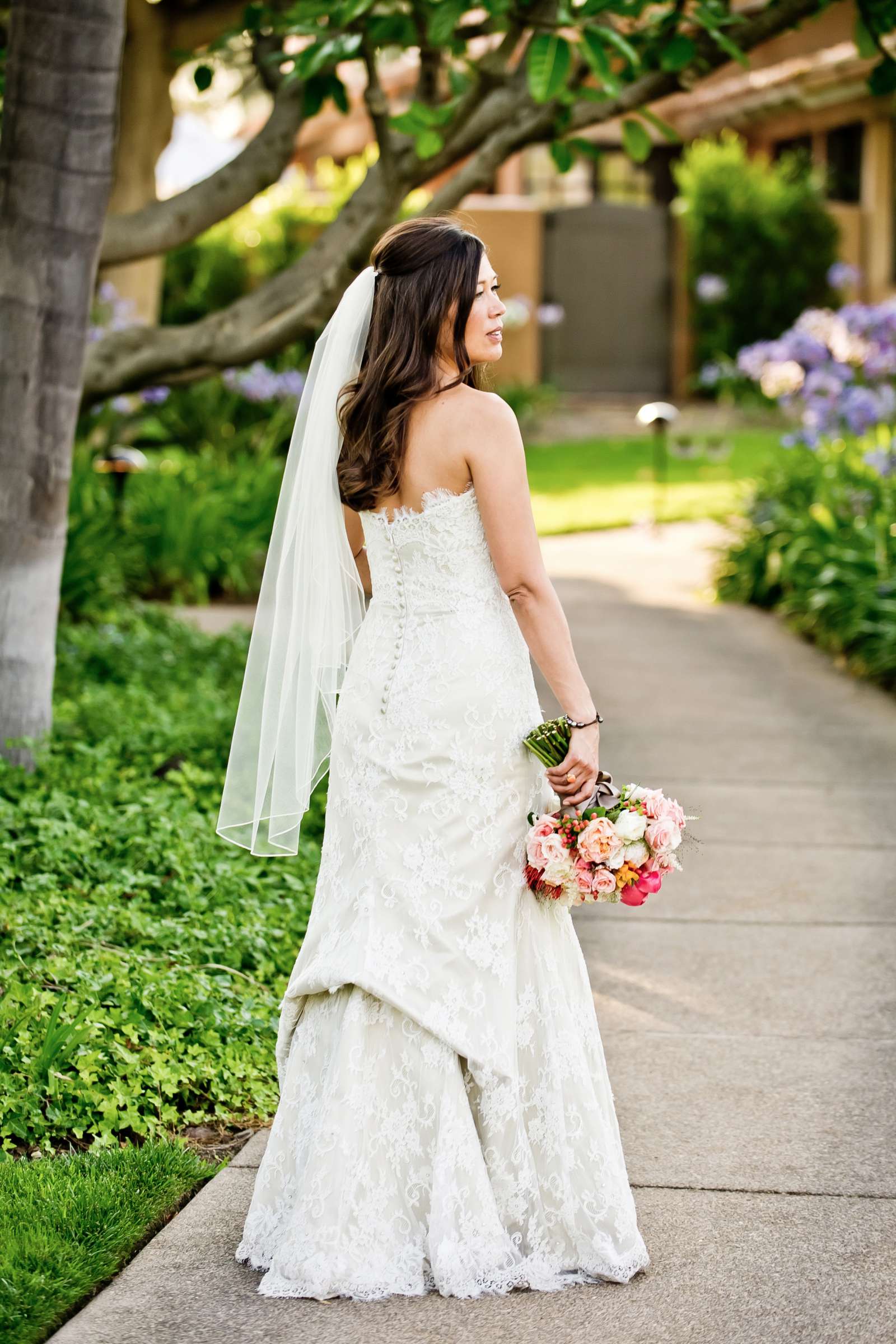 Rancho Valencia Wedding coordinated by EverAfter Events, Yuriko and Philip Wedding Photo #324385 by True Photography