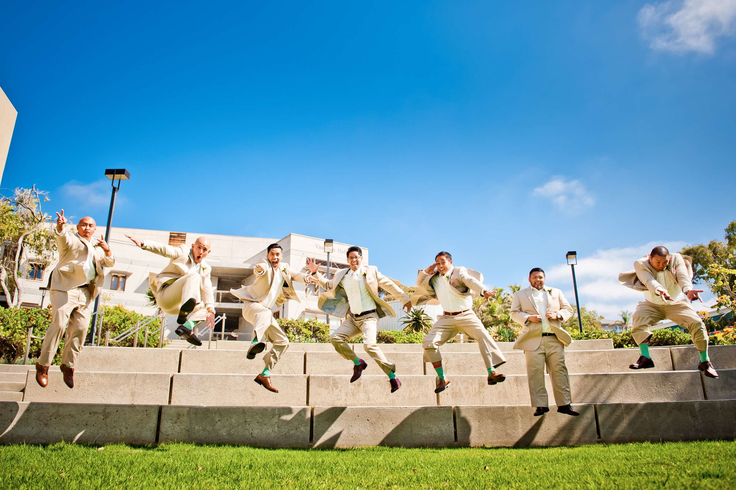 Scripps Seaside Forum Wedding coordinated by A Perfect Day With Renee, Celeste and Darren Wedding Photo #326107 by True Photography