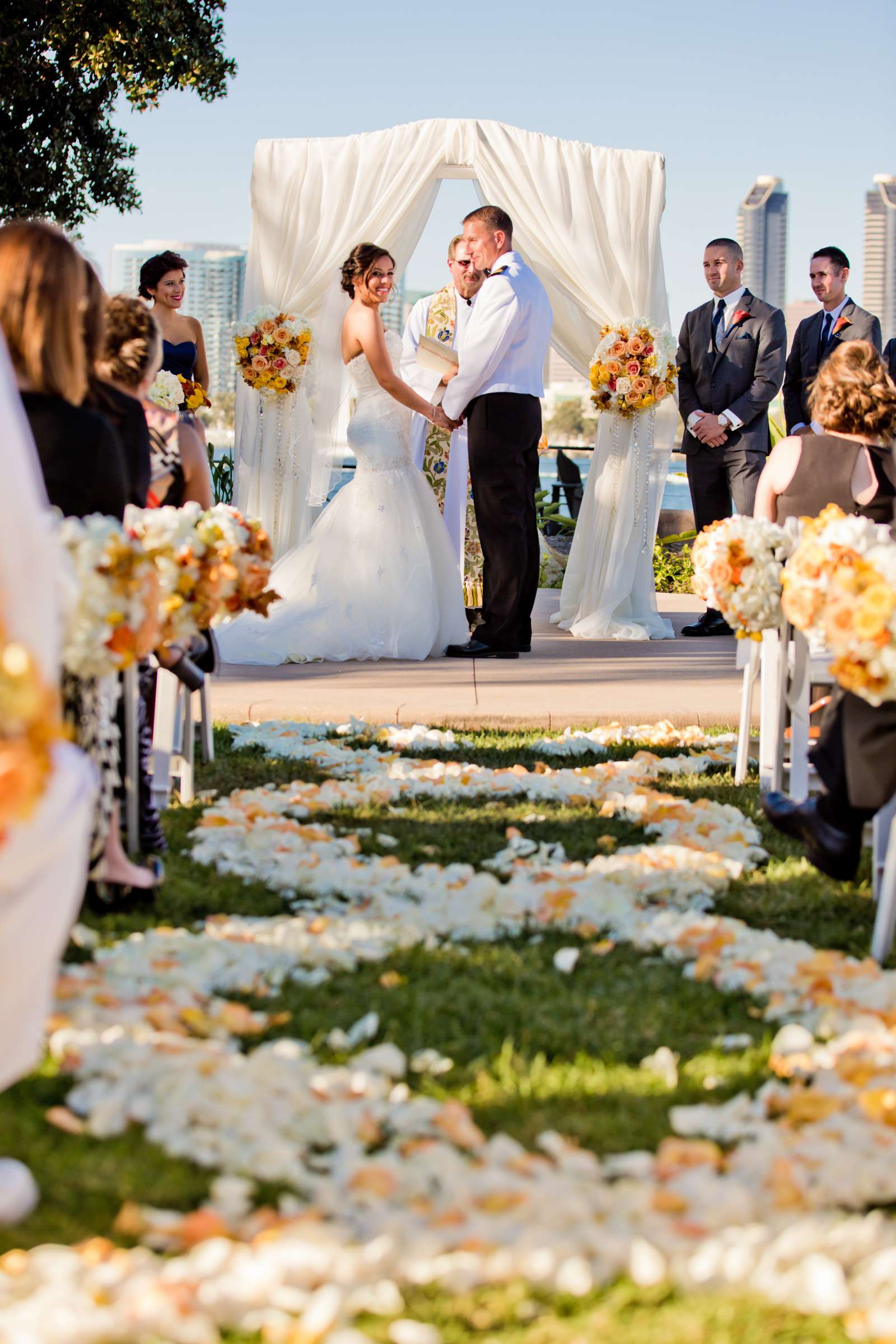 Coronado Island Marriott Resort & Spa Wedding coordinated by Creative Affairs Inc, Darlene and Jeremy Wedding Photo #337793 by True Photography