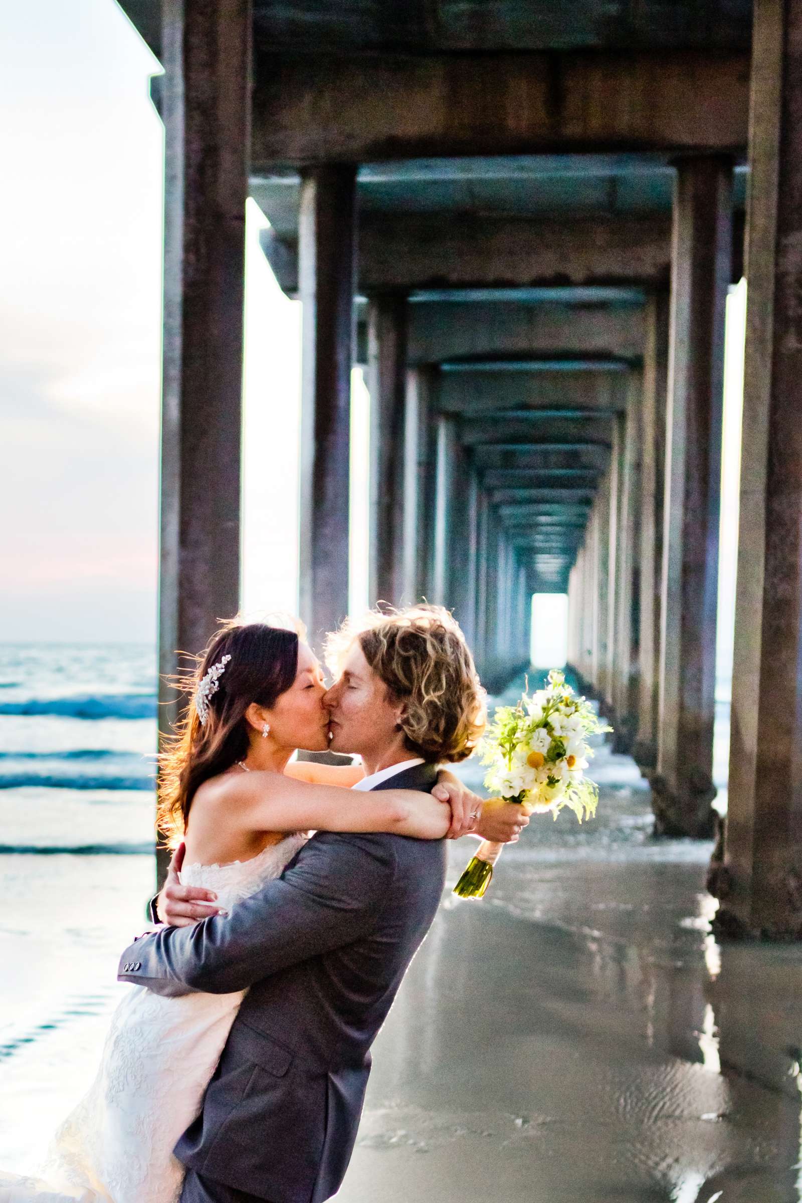 Scripps Seaside Forum Wedding coordinated by First Comes Love Weddings & Events, Christina and Ben Wedding Photo #339634 by True Photography