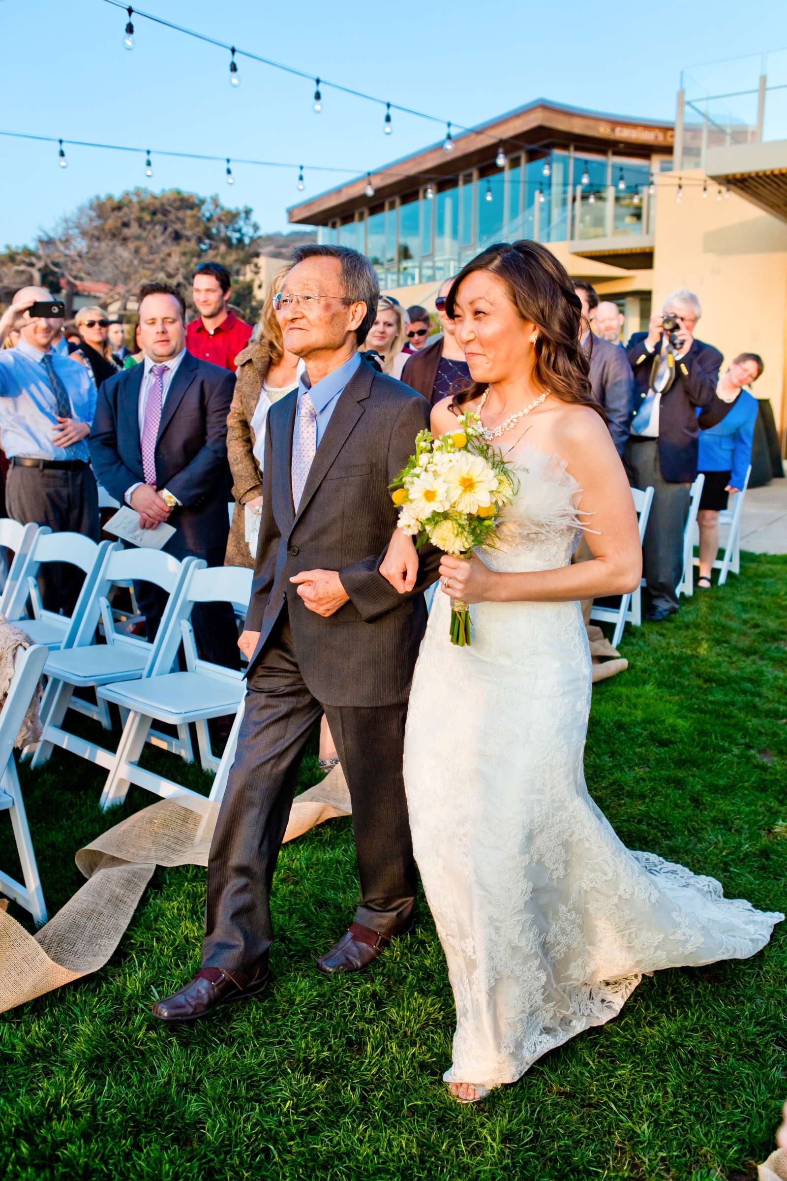 Scripps Seaside Forum Wedding coordinated by First Comes Love Weddings & Events, Christina and Ben Wedding Photo #339650 by True Photography