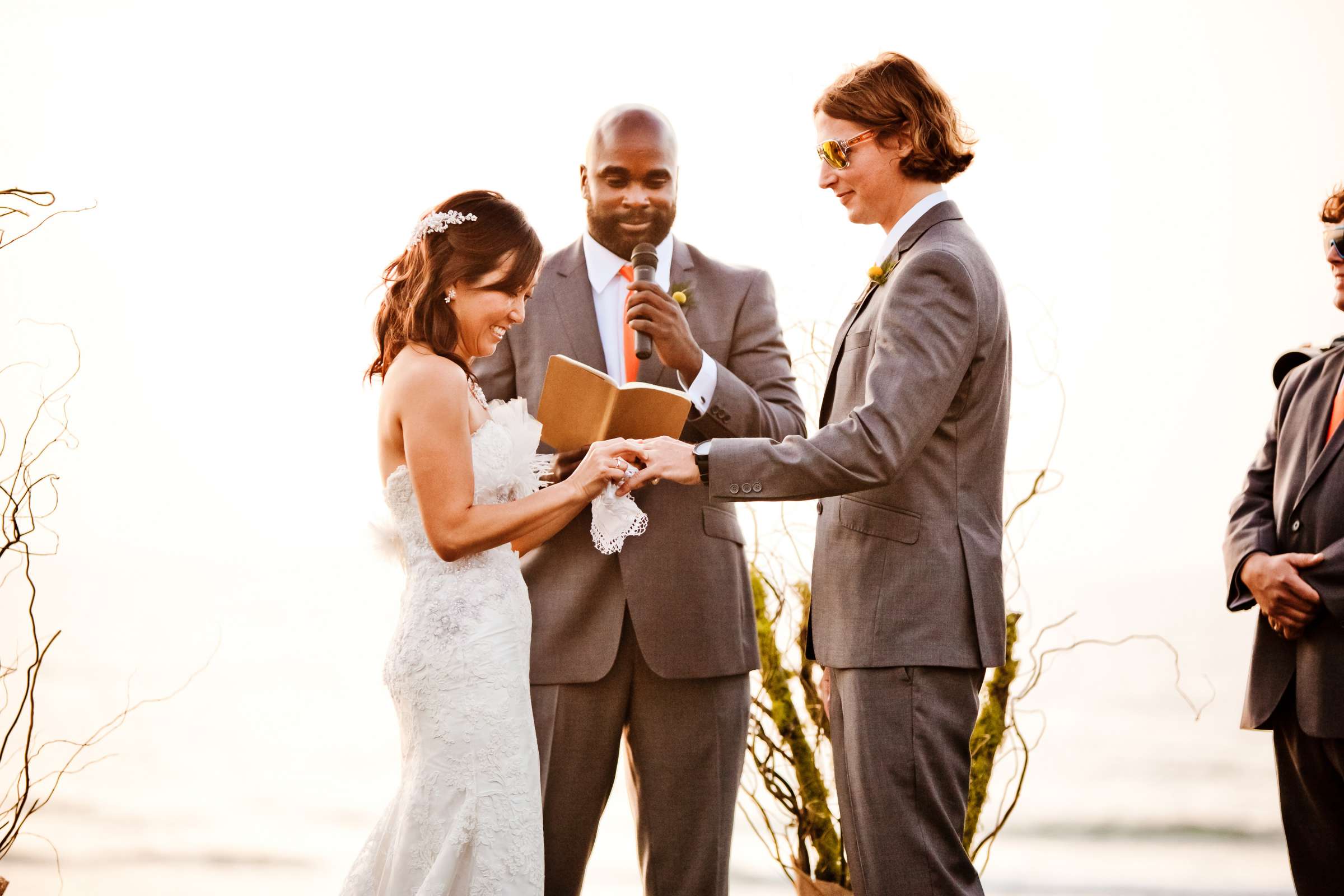 Scripps Seaside Forum Wedding coordinated by First Comes Love Weddings & Events, Christina and Ben Wedding Photo #339654 by True Photography