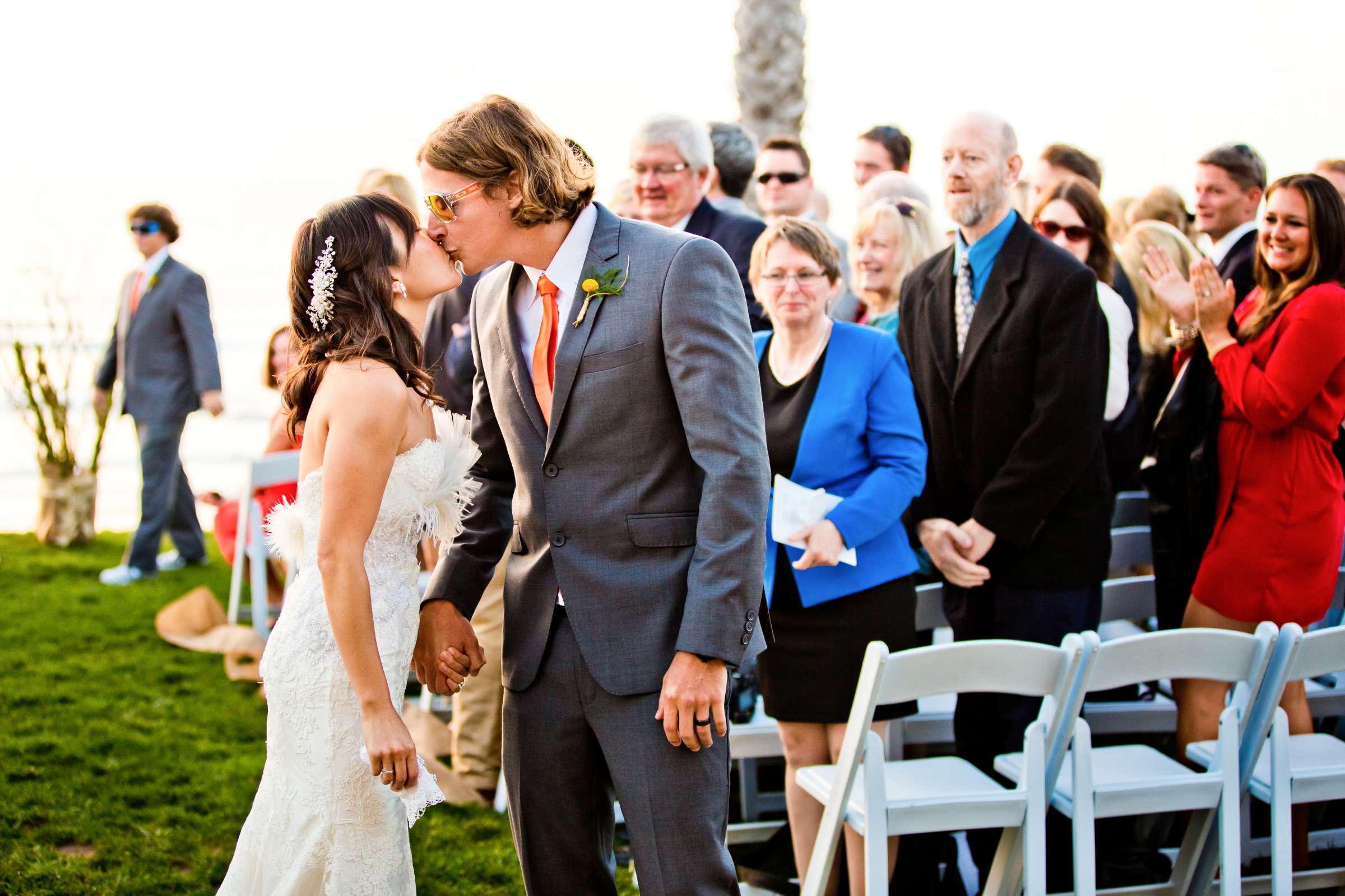 Scripps Seaside Forum Wedding coordinated by First Comes Love Weddings & Events, Christina and Ben Wedding Photo #339657 by True Photography