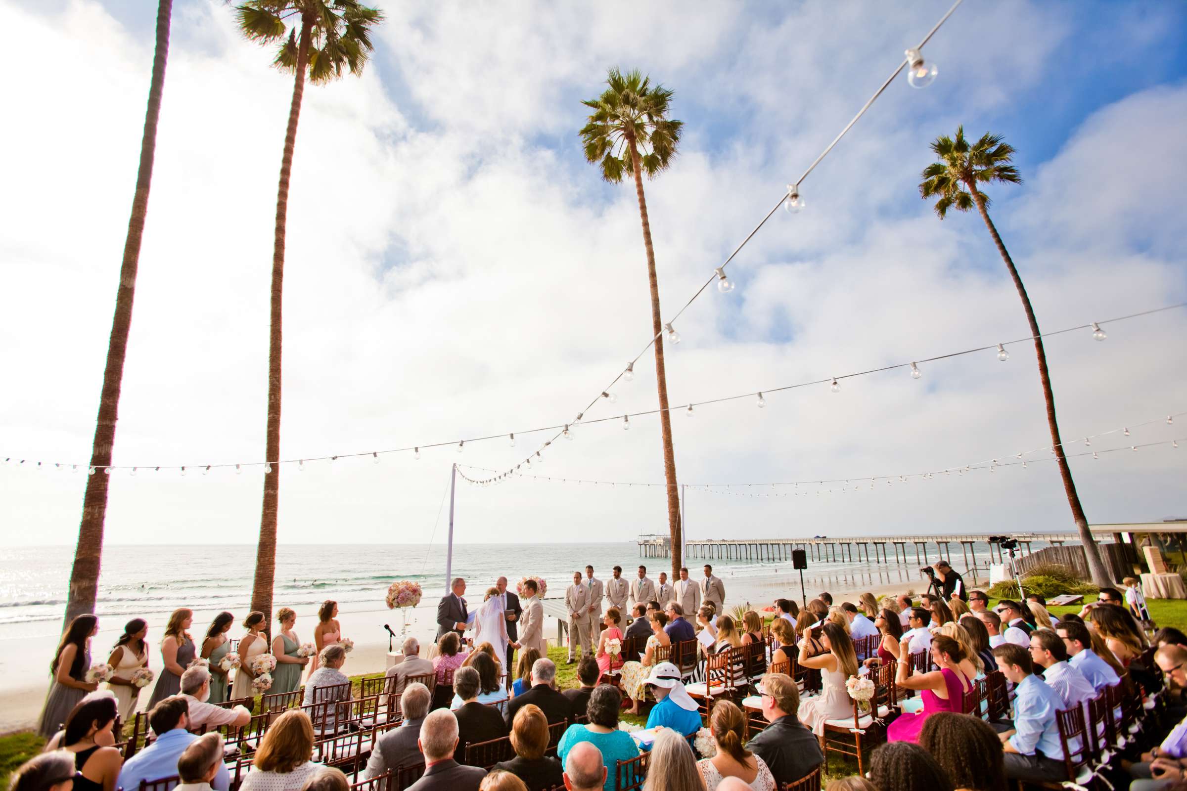 Scripps Seaside Forum Wedding coordinated by First Comes Love Weddings & Events, Janelle and Bart Wedding Photo #343075 by True Photography