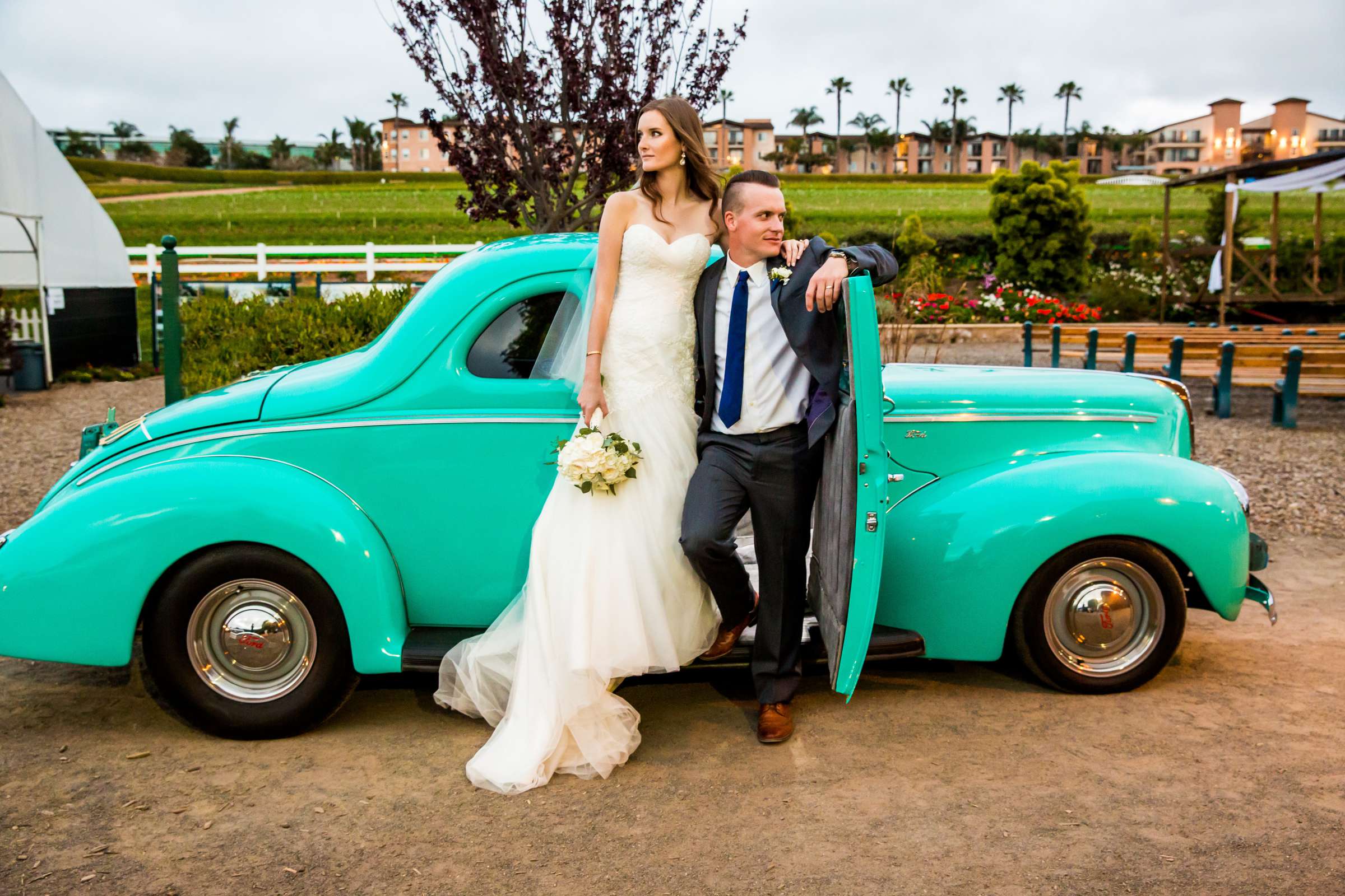 The Flower Fields at Carlsbad Ranch Wedding coordinated by Events by Jackie Fuhrman, Jenna and Kyle Wedding Photo #8 by True Photography