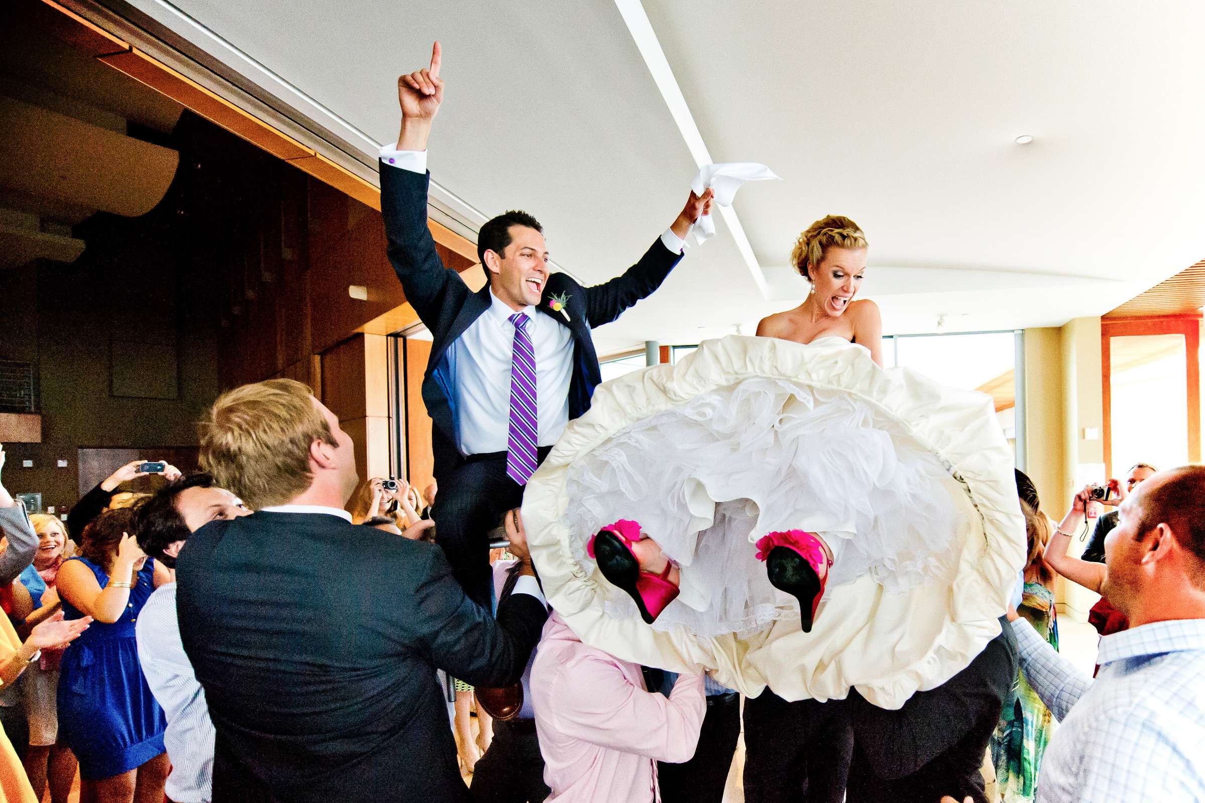 Scripps Seaside Forum Wedding coordinated by I Do Weddings, Lindsey and Aaron Wedding Photo #352664 by True Photography