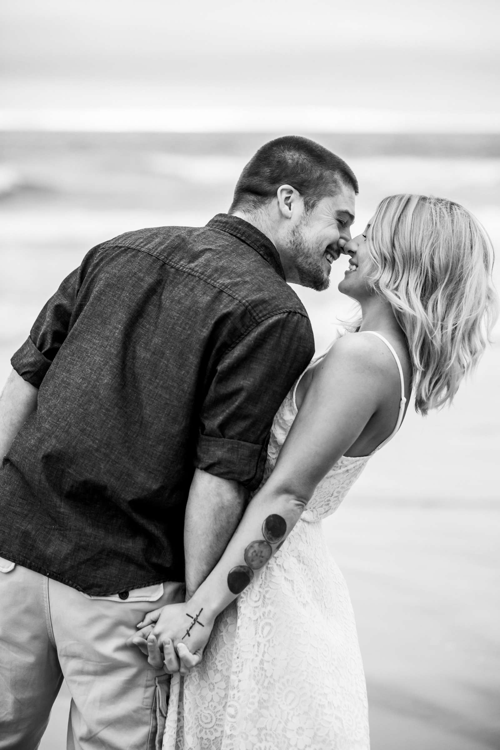 Scripps Seaside Forum Engagement, Caitlin and Tyler Engagement Photo #21 by True Photography