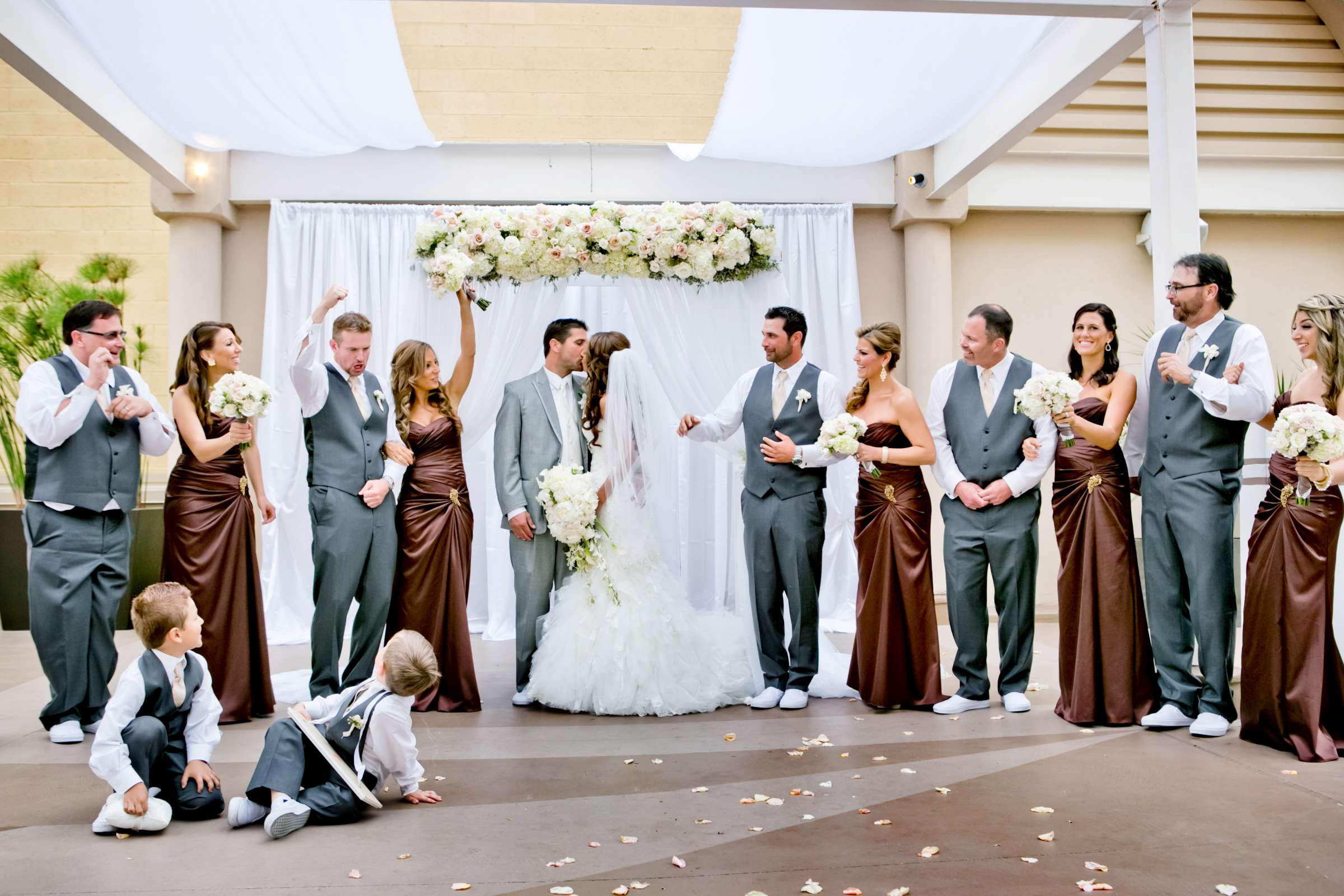 Westin Gaslamp Wedding coordinated by First Comes Love Weddings & Events, Laura and James Wedding Photo #357802 by True Photography