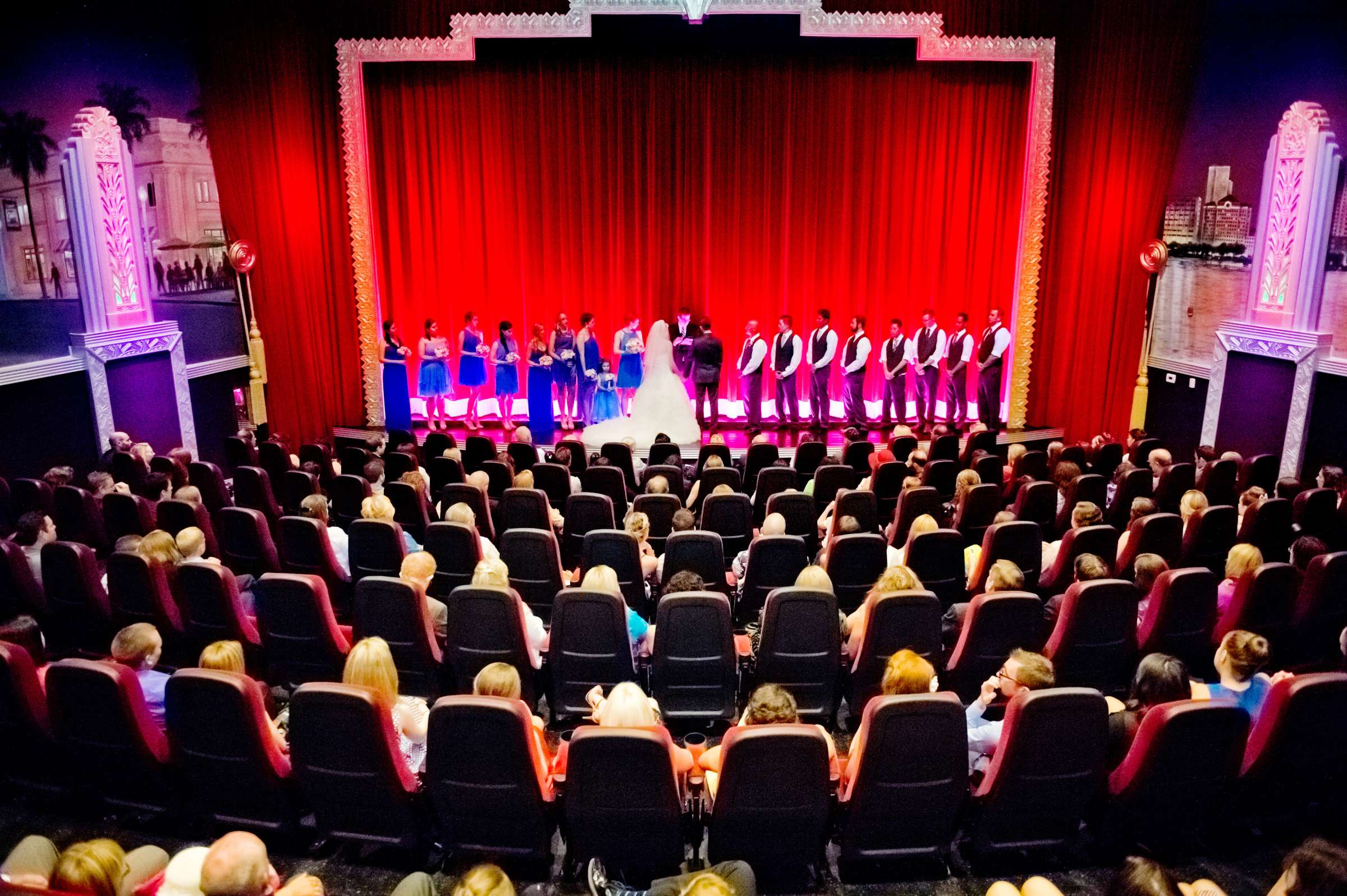 Coronado Village Theatre Wedding, Kaitlin and Michael Wedding Photo #358292 by True Photography