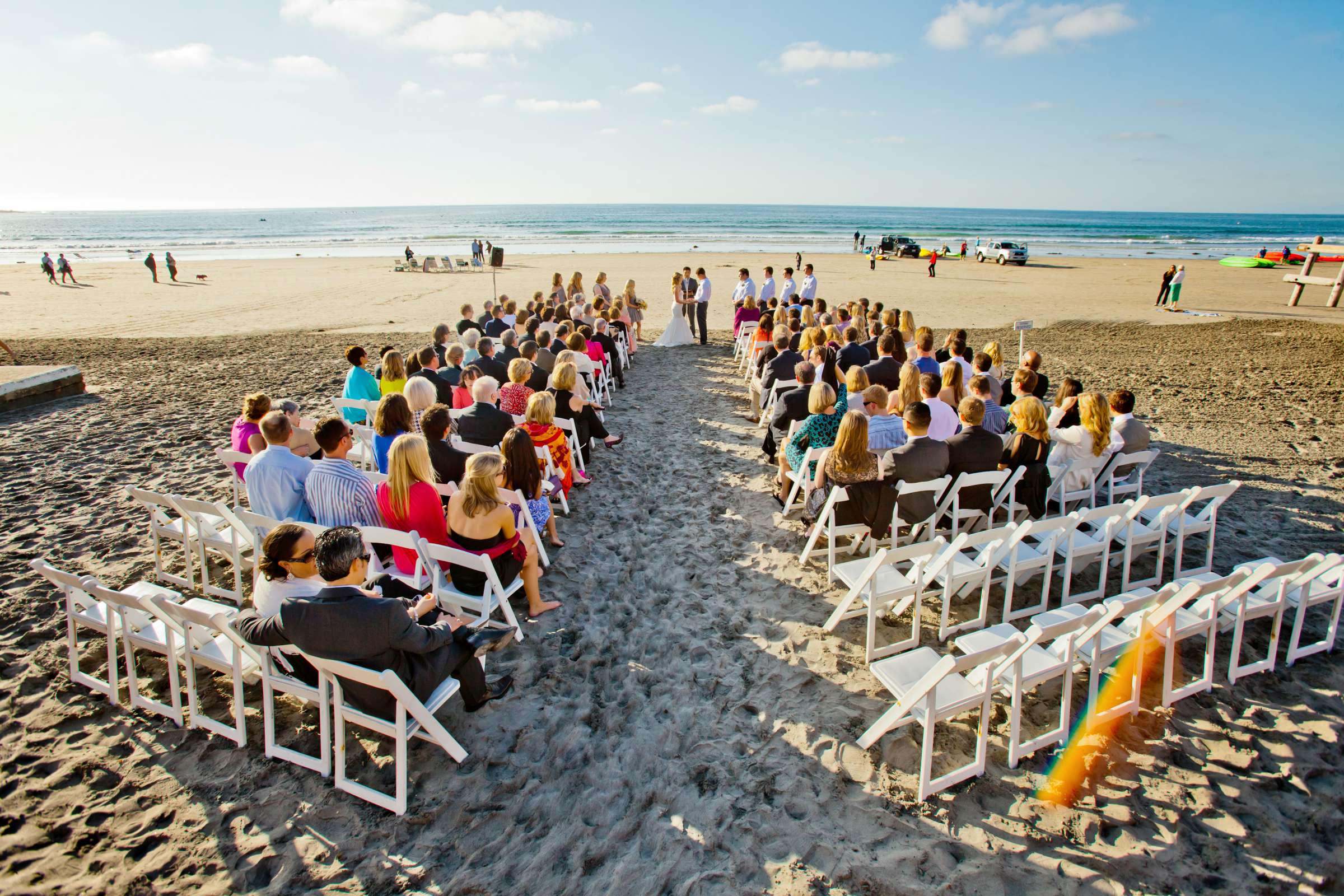 La Jolla Beach and Tennis club Wedding coordinated by Be Coordinated, Meghan and Benjamin Wedding Photo #358847 by True Photography