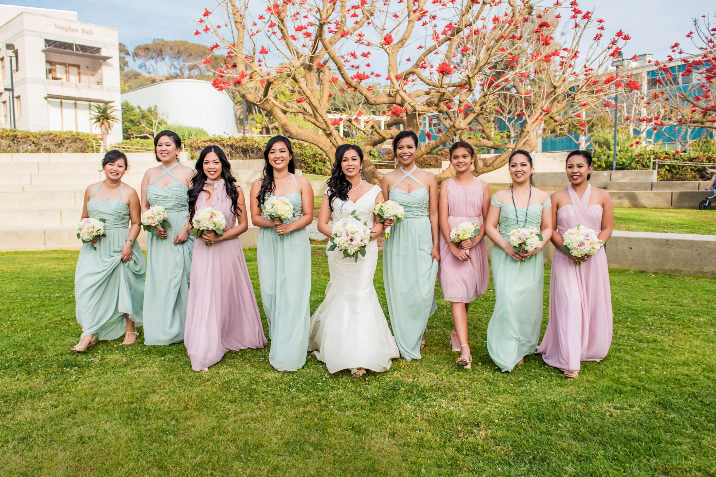 Scripps Seaside Forum Wedding coordinated by Vision Made Events, Marlen and Vince Wedding Photo #8 by True Photography