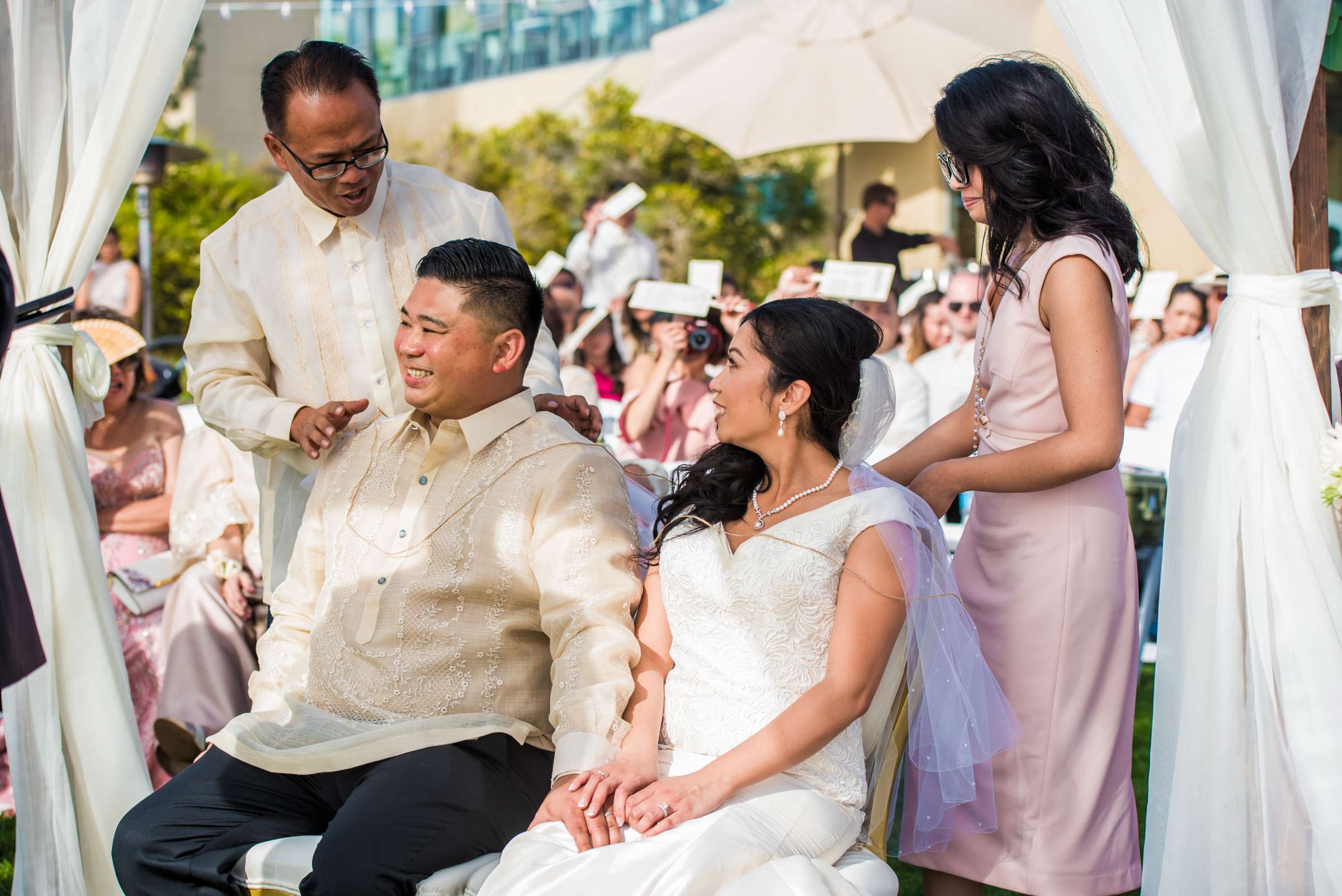 Scripps Seaside Forum Wedding coordinated by Vision Made Events, Marlen and Vince Wedding Photo #62 by True Photography