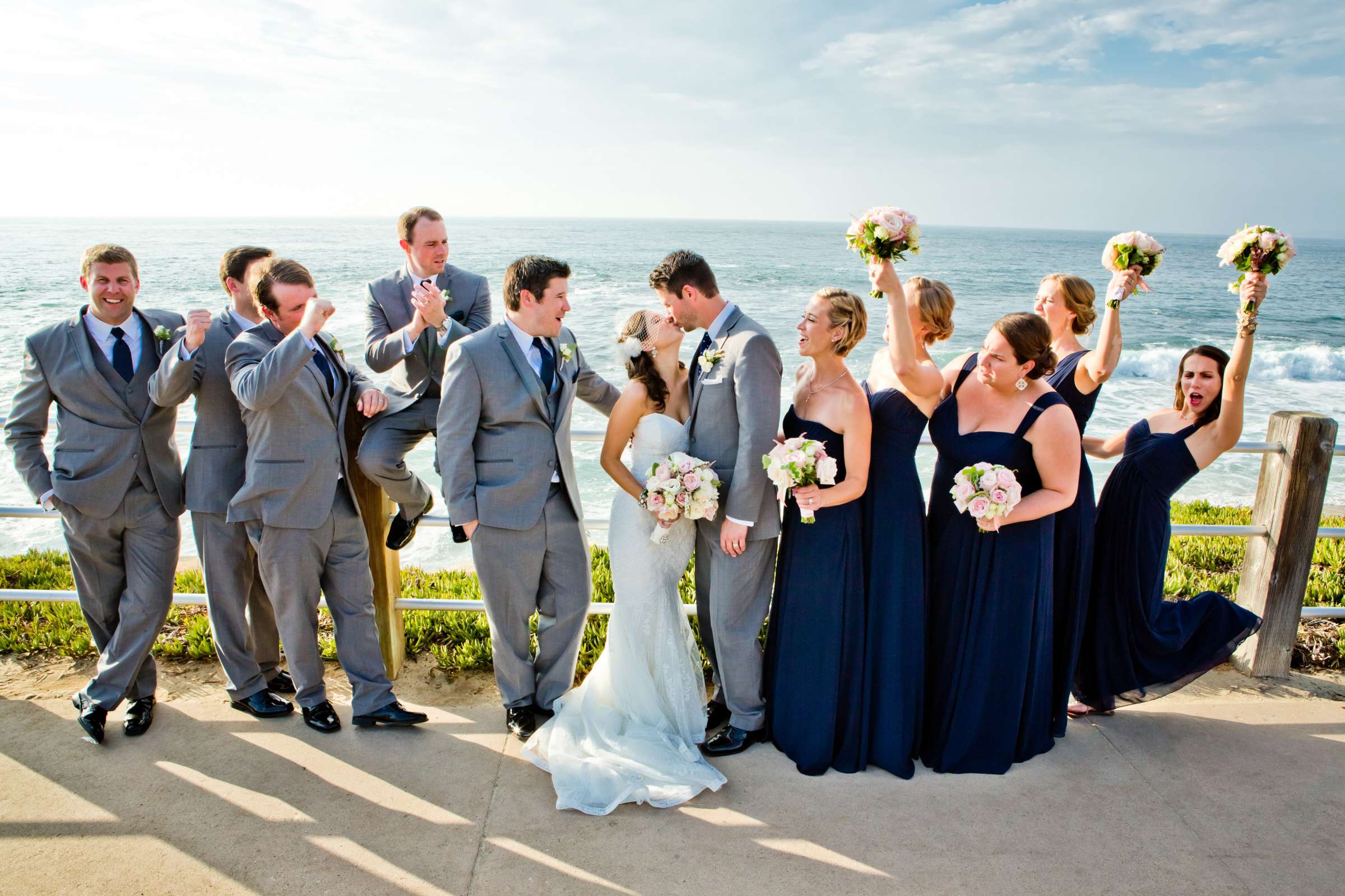 La Valencia Wedding coordinated by Monarch Weddings, Jenny and Britt Wedding Photo #364147 by True Photography