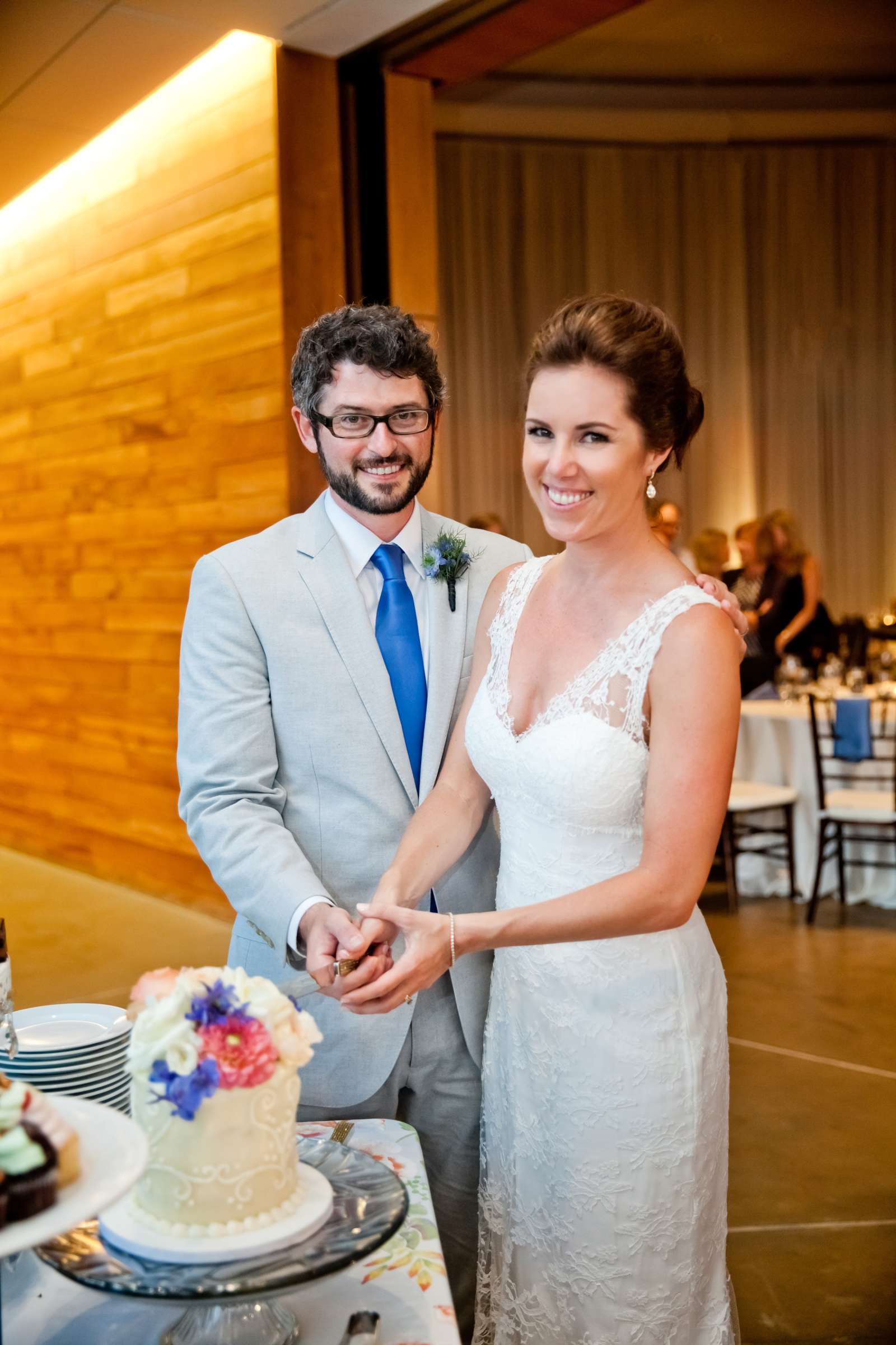 Scripps Seaside Forum Wedding coordinated by Coast Catering, Heather and Martin Wedding Photo #366615 by True Photography