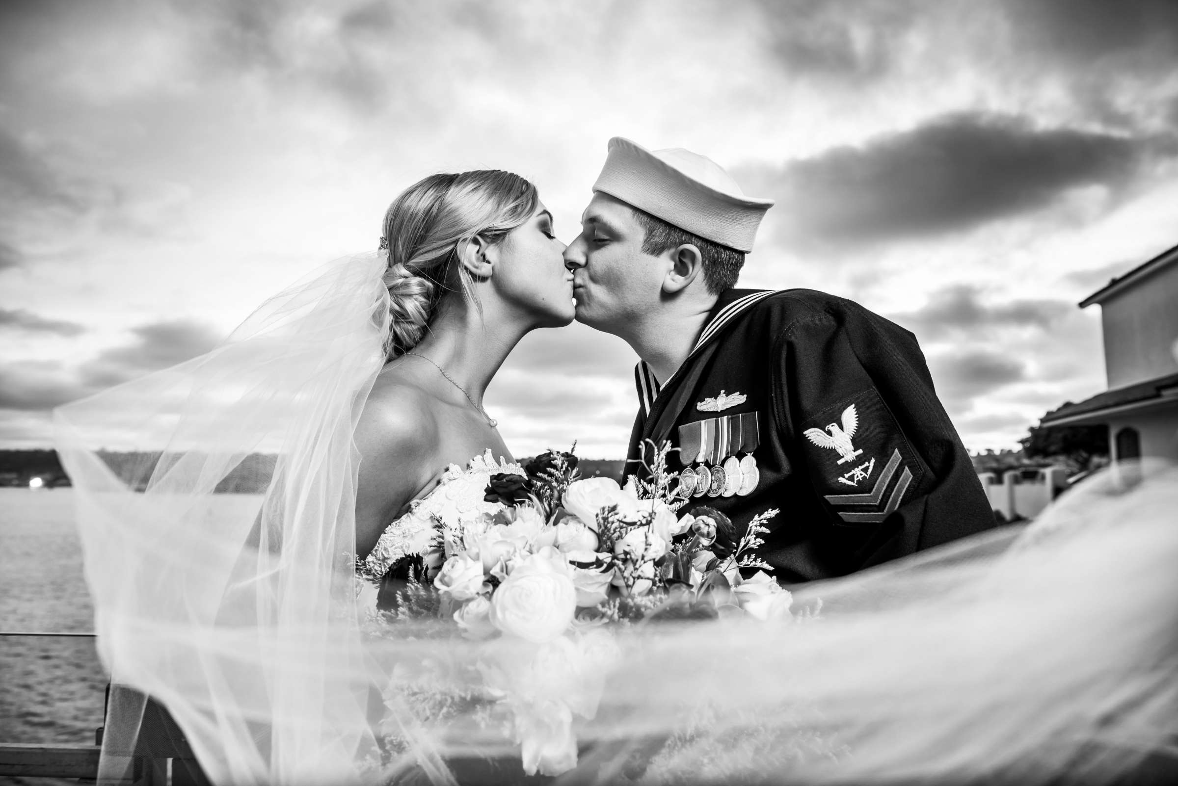 Veil at Tom Ham's Lighthouse Wedding coordinated by Tom Ham's Lighthouse, Phoebe and Bryce Wedding Photo #3 by True Photography