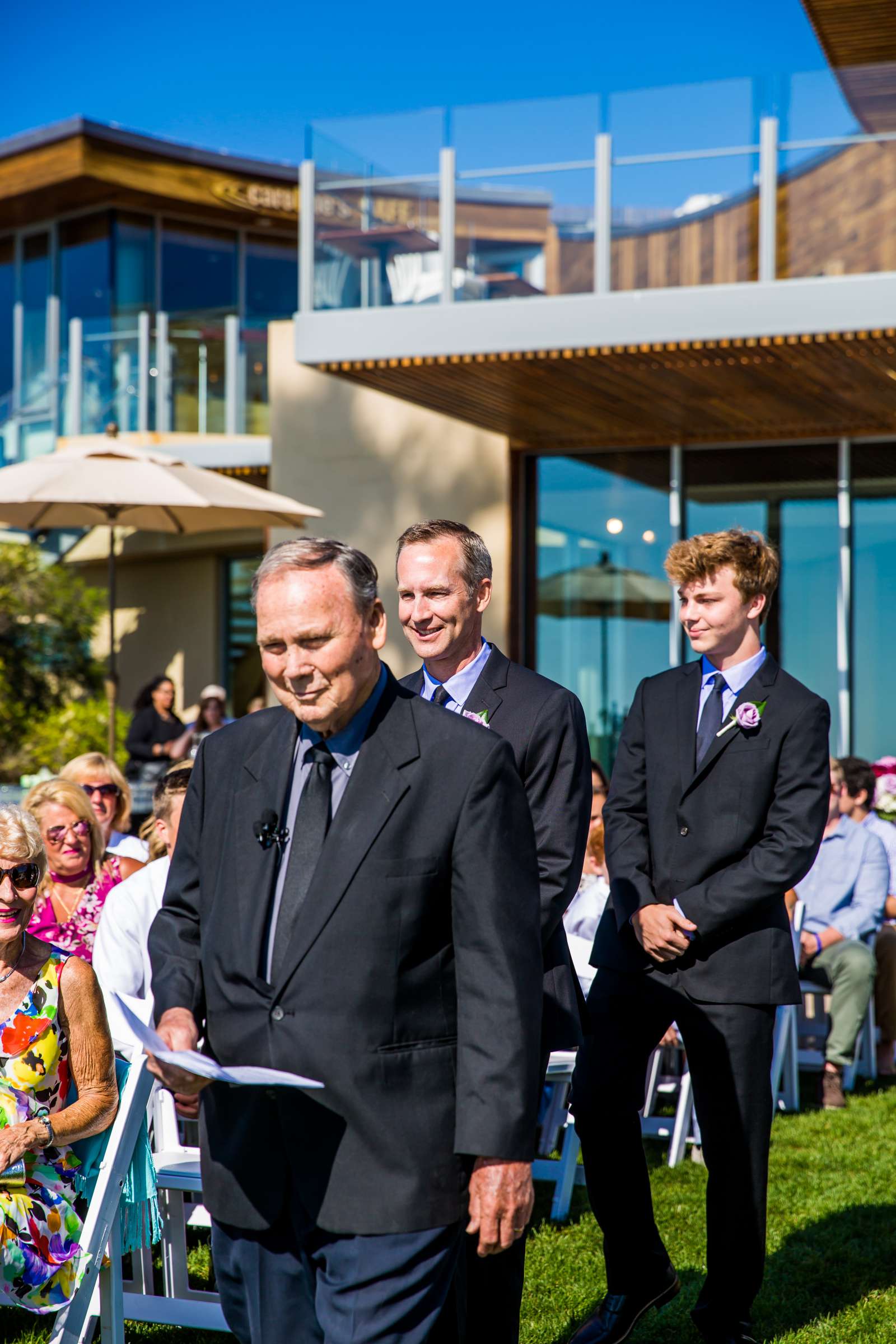 Scripps Seaside Forum Wedding coordinated by First Comes Love Weddings & Events, Christina and Sean Wedding Photo #387759 by True Photography