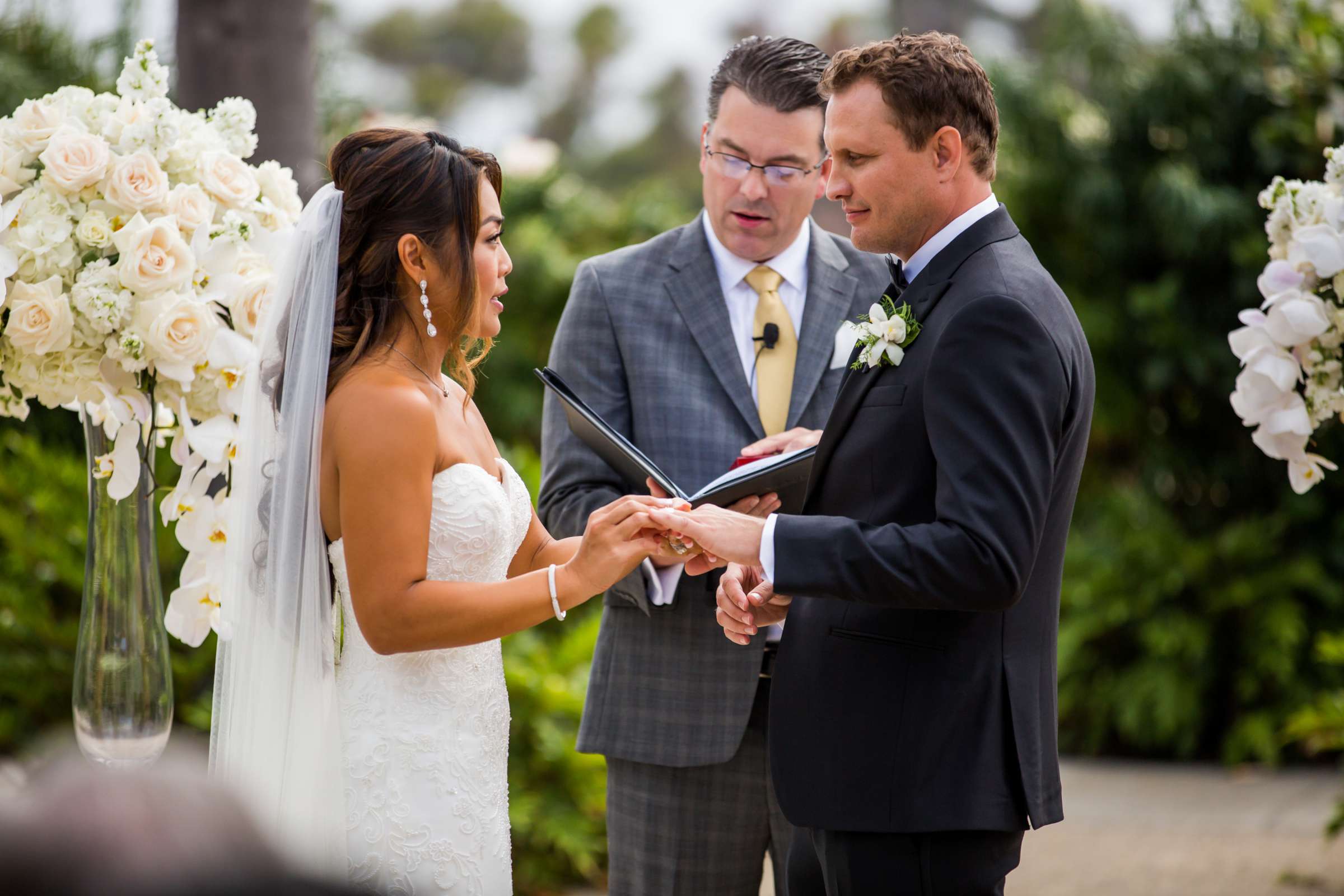 Park Hyatt Aviara Wedding coordinated by White Lace Events & Design, Kim and Ryan Wedding Photo #103 by True Photography