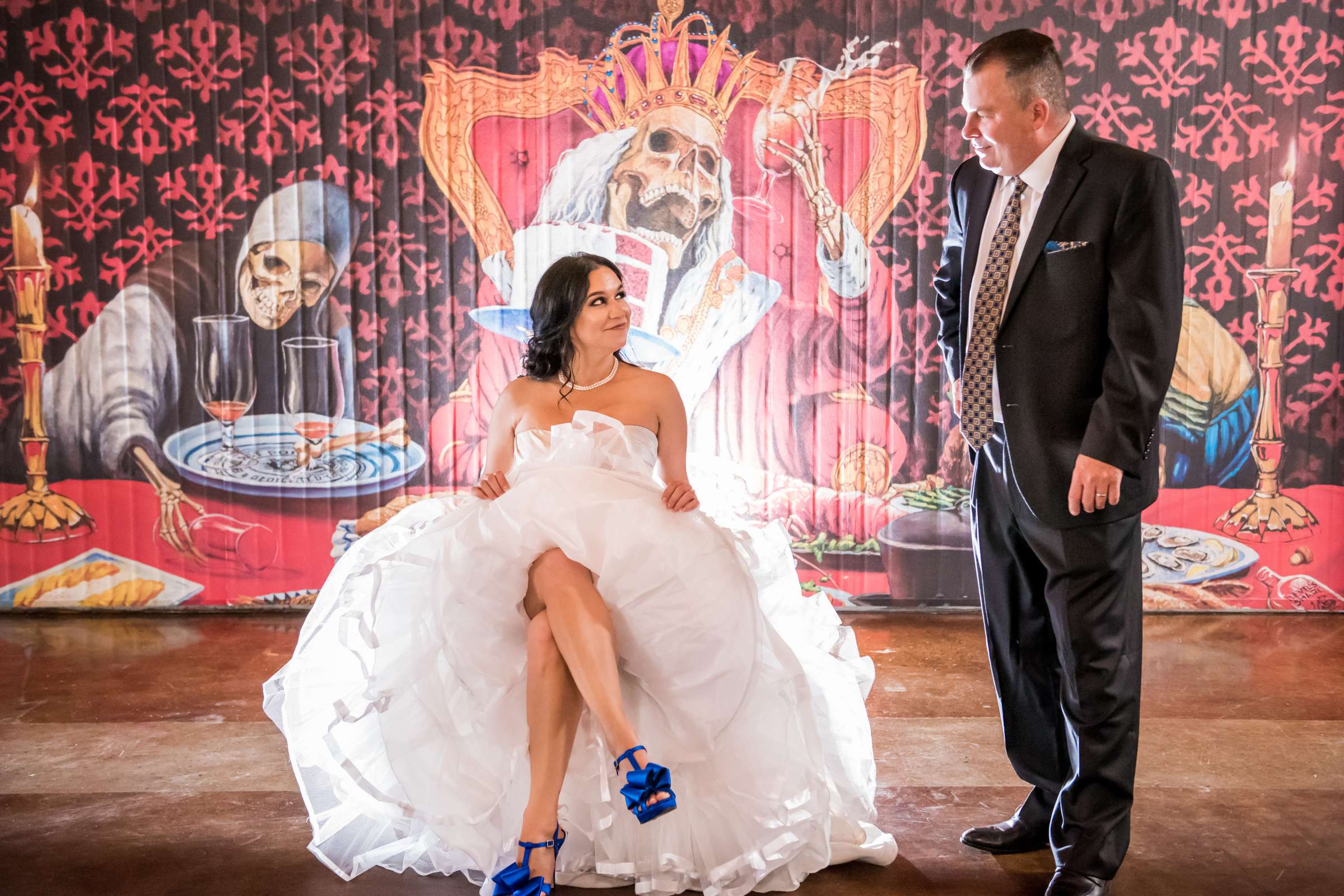 Bride and Groom at Ballast Point Brewing Company Wedding, Angela and Paul Wedding Photo #406928 by True Photography
