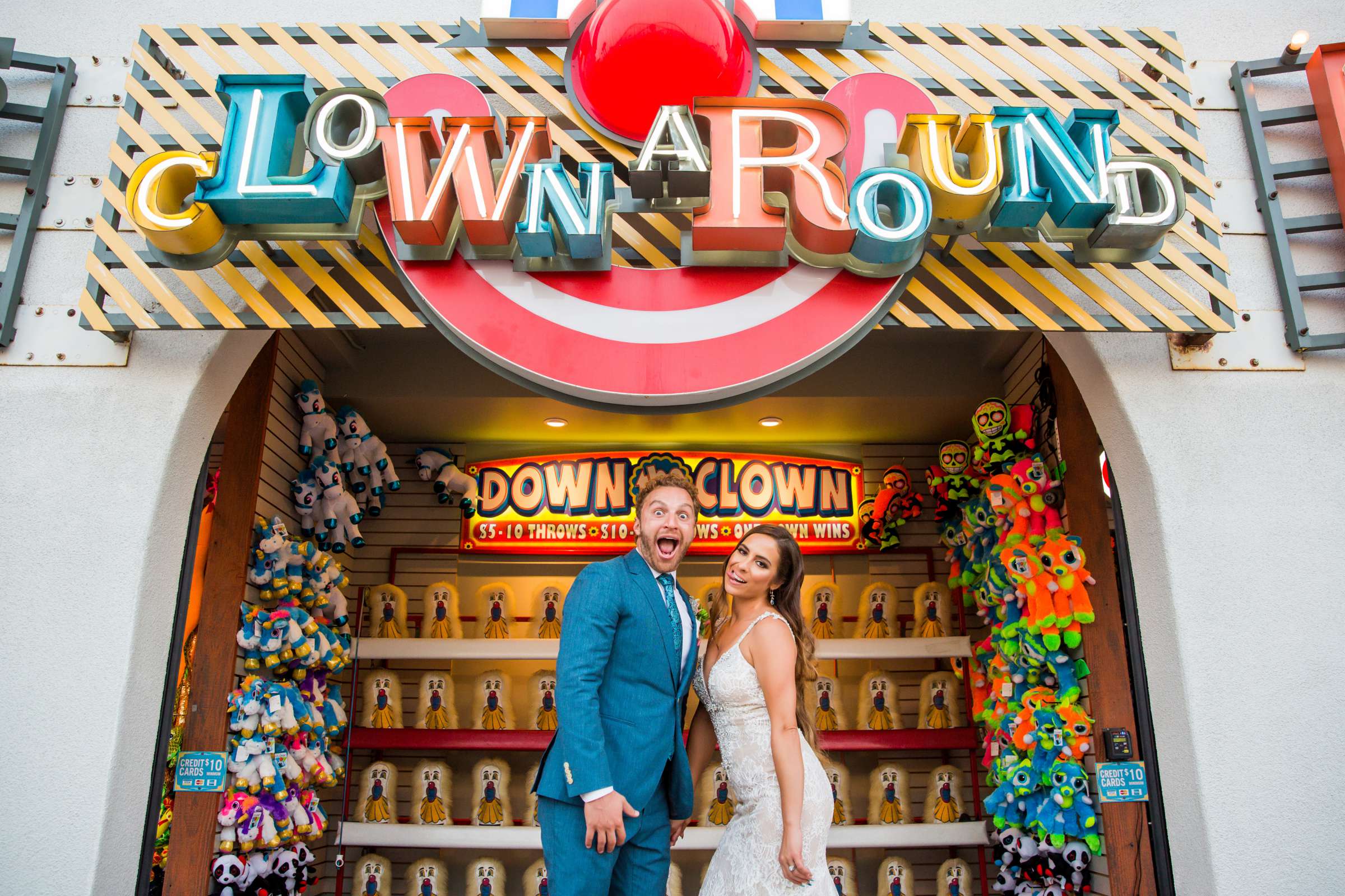 Funny moment at Kona Kai Resort Wedding, Sara and Craig Wedding Photo #407575 by True Photography