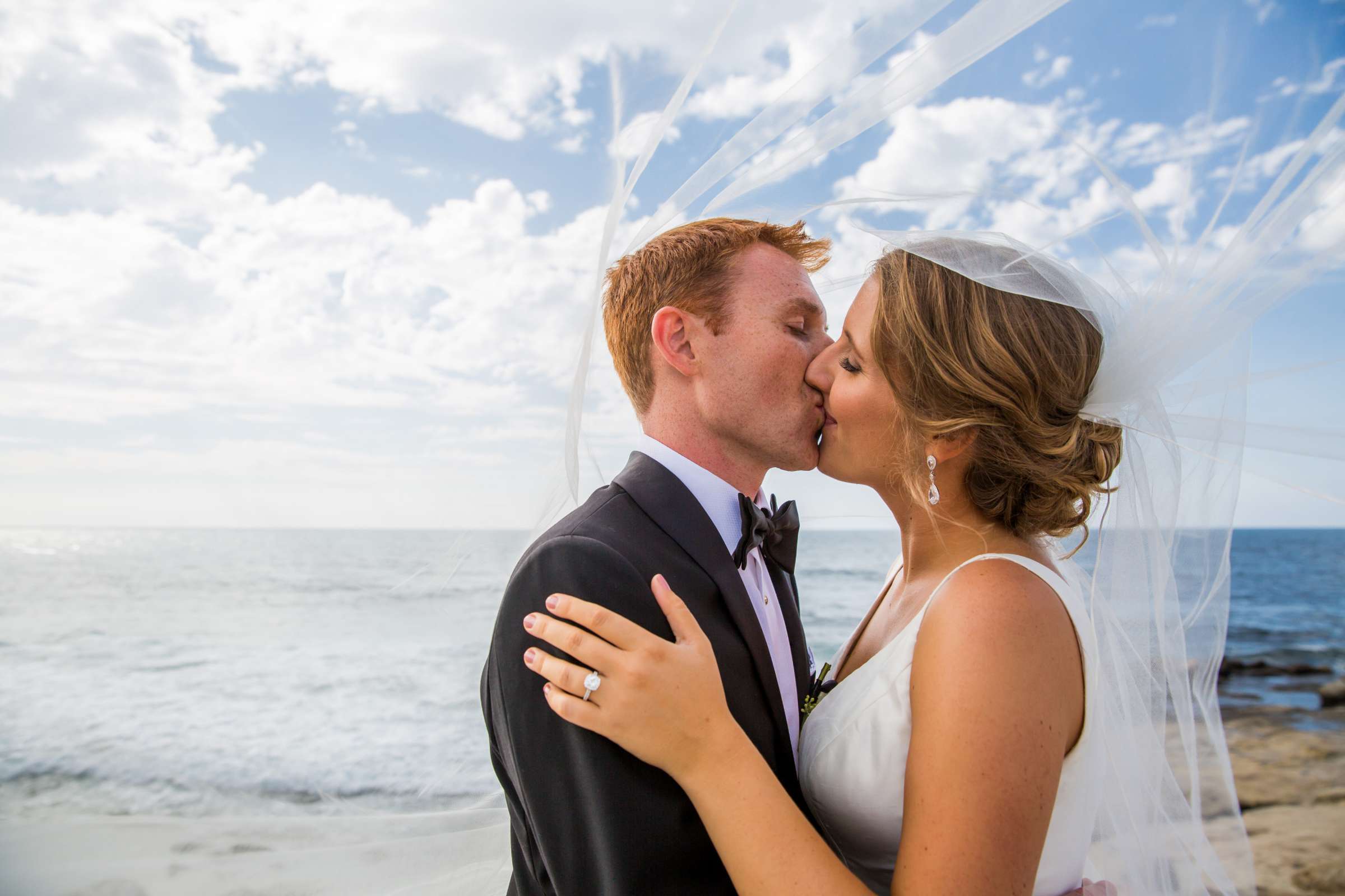 La Valencia Wedding coordinated by Francine Ribeau Events, Caitlin and Andrew Wedding Photo #14 by True Photography