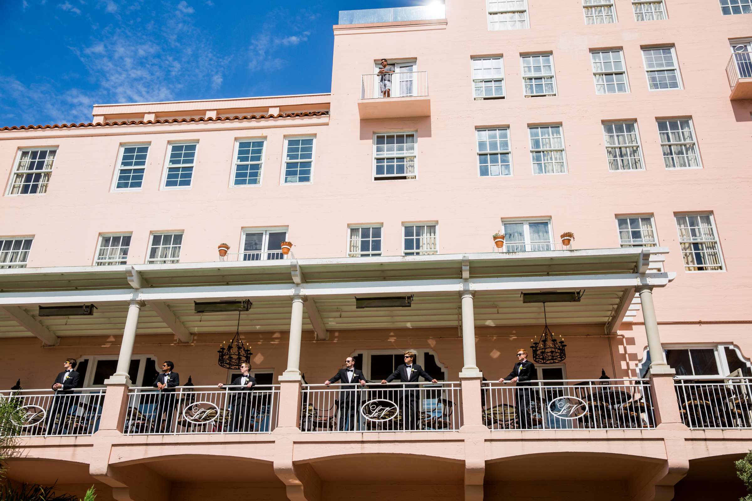 La Valencia Wedding coordinated by Francine Ribeau Events, Caitlin and Andrew Wedding Photo #68 by True Photography