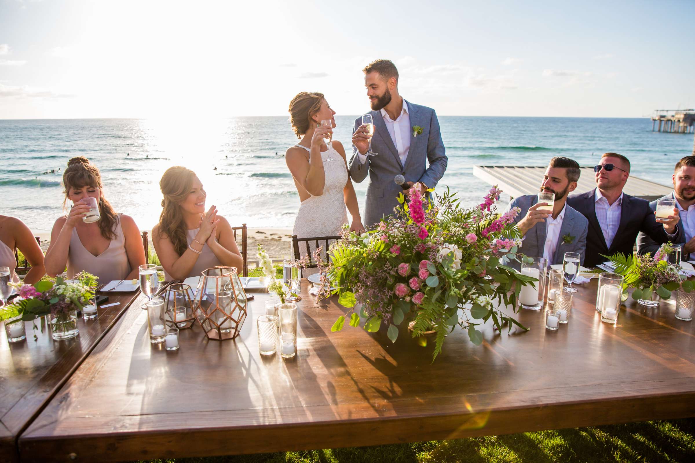 Scripps Seaside Forum Wedding coordinated by Ivory + Stone Event Co., Bria and Tyler Wedding Photo #413350 by True Photography