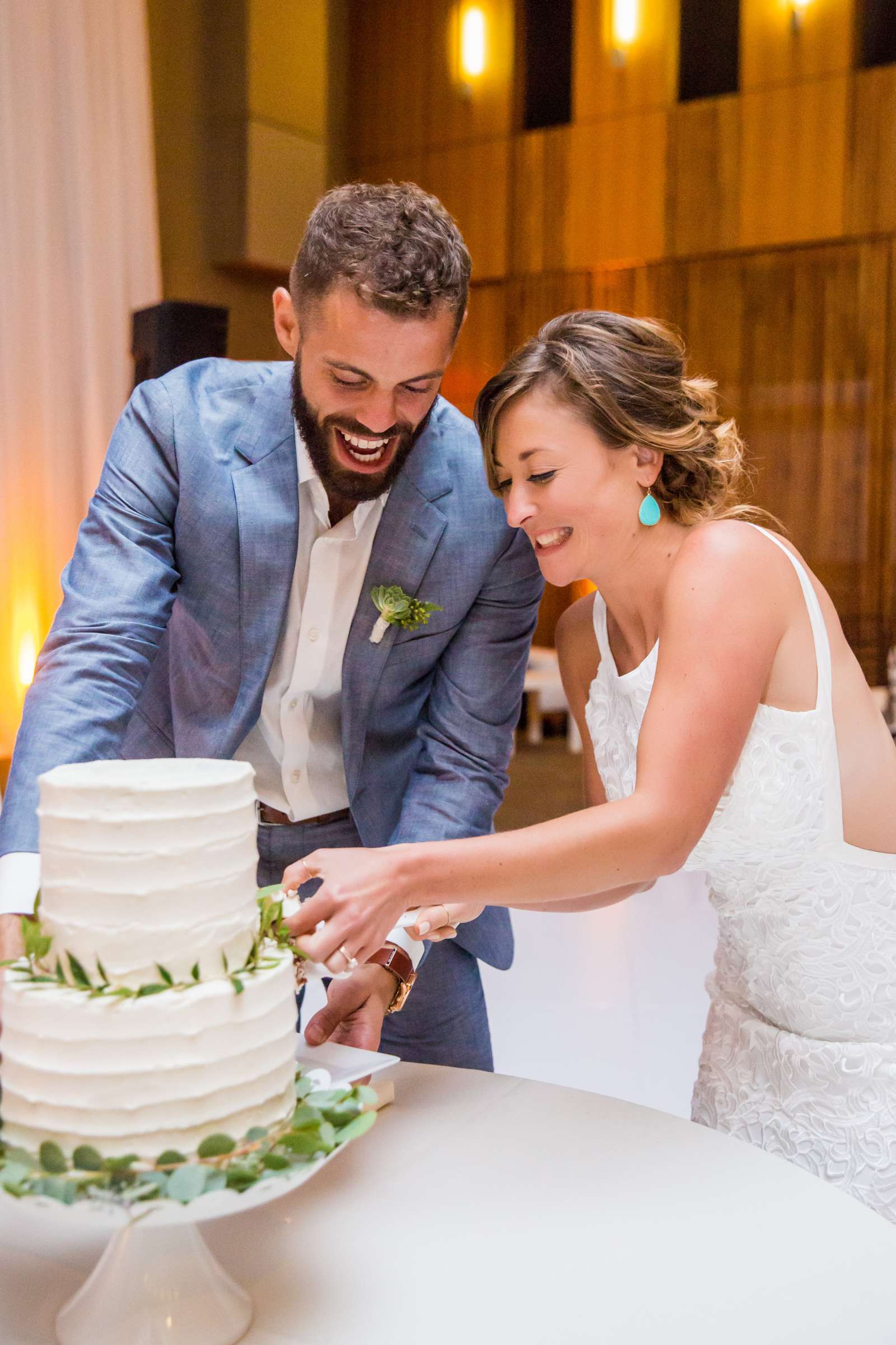 Scripps Seaside Forum Wedding coordinated by Ivory + Stone Event Co., Bria and Tyler Wedding Photo #413361 by True Photography