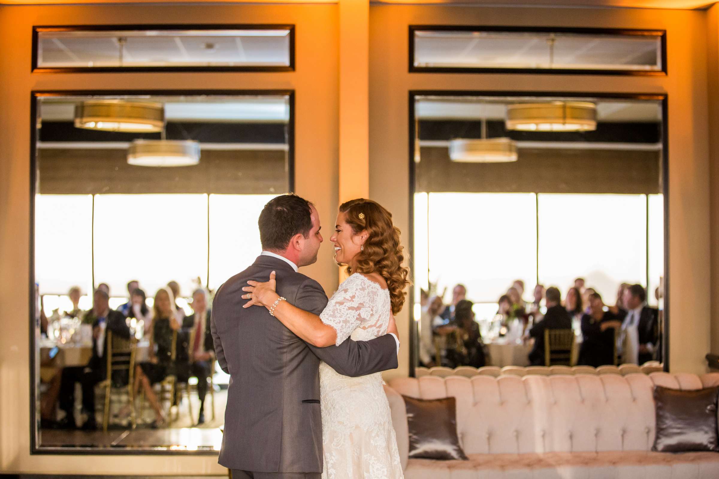 The University Club Atop Symphony Towers Wedding coordinated by Aquilone Events, Amy and Brett Wedding Photo #414136 by True Photography