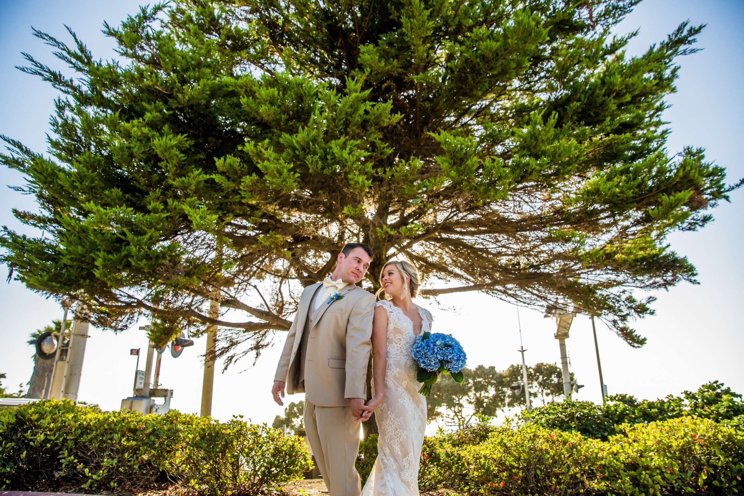 Romantic moment at L'Auberge Wedding coordinated by Details Details, Courtney and Rich Wedding Photo #1 by True Photography