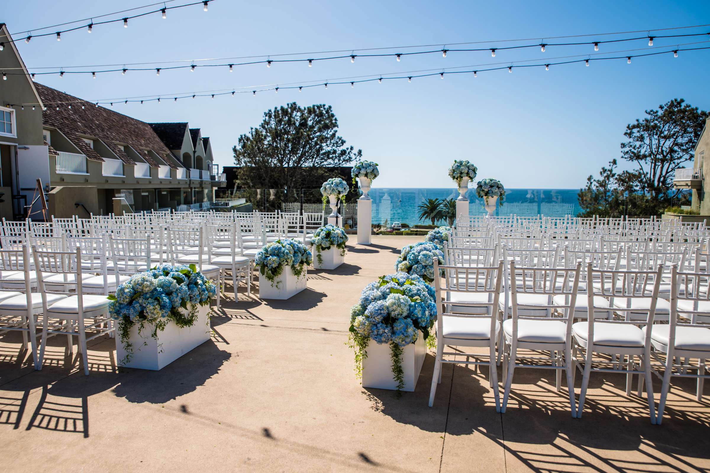 Blue colors at L'Auberge Wedding coordinated by Details Details, Courtney and Rich Wedding Photo #143 by True Photography