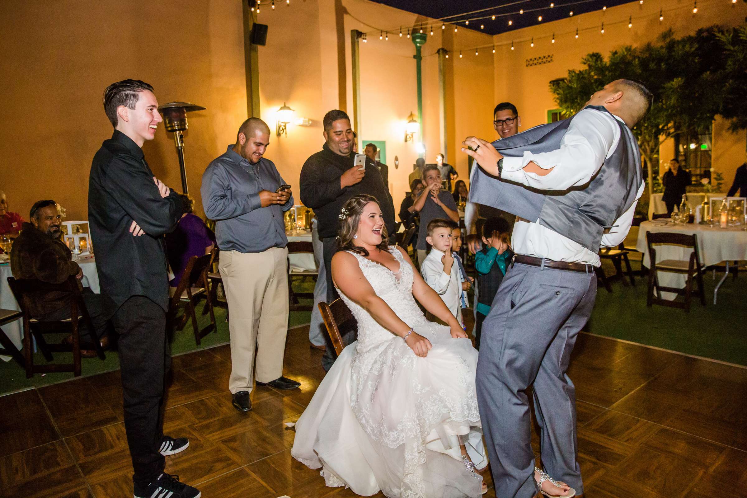 Courtyard by Marriott San Diego Airport/Liberty Station Wedding coordinated by This and That Event Services, Renae and Adrian Wedding Photo #136 by True Photography