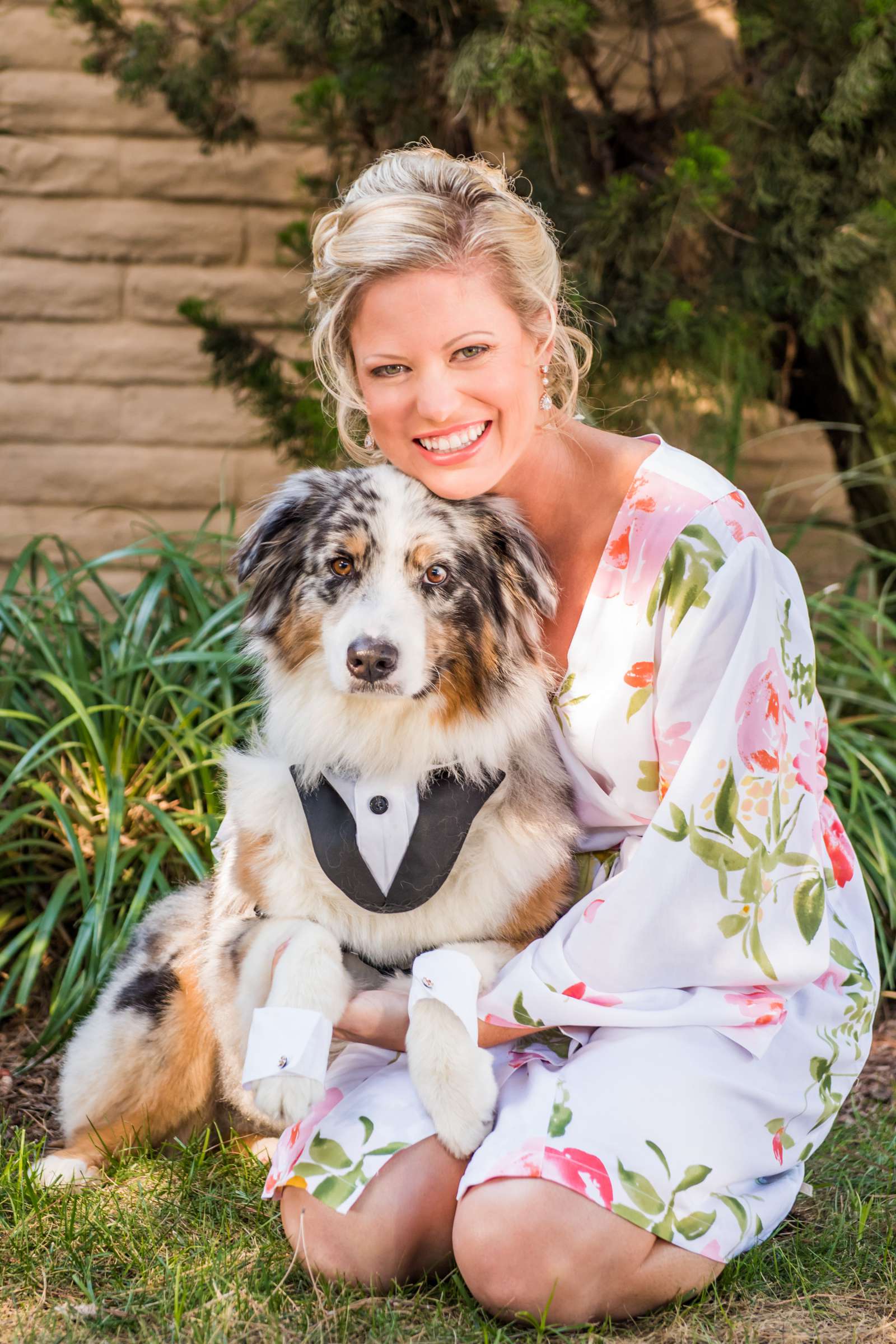 Bride, Pets at Paradise Point Wedding coordinated by Elements of Style, Nicky and Matt Wedding Photo #418404 by True Photography