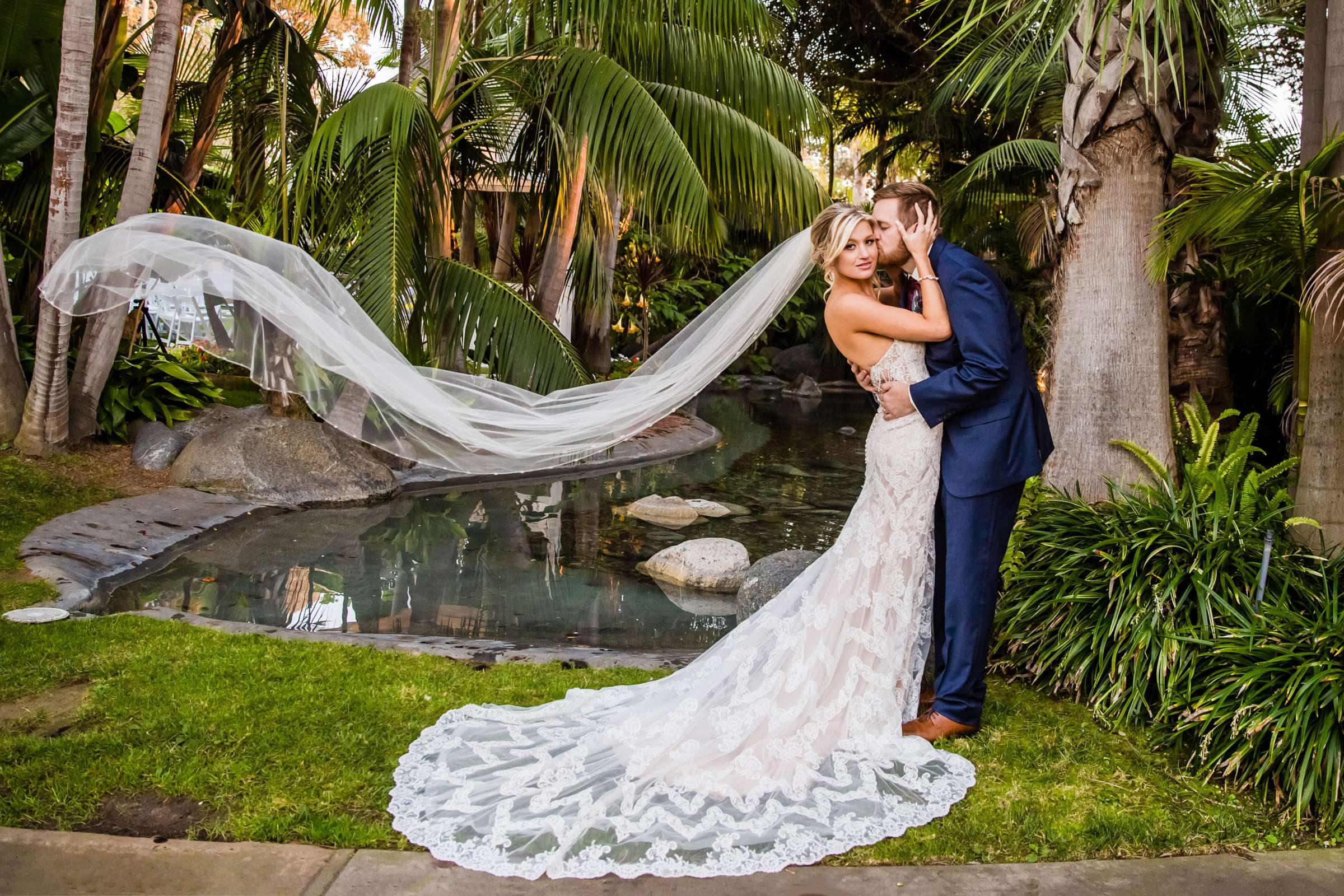 Garden at Bahia Hotel Wedding, Chelsea and William Wedding Photo #19 by True Photography