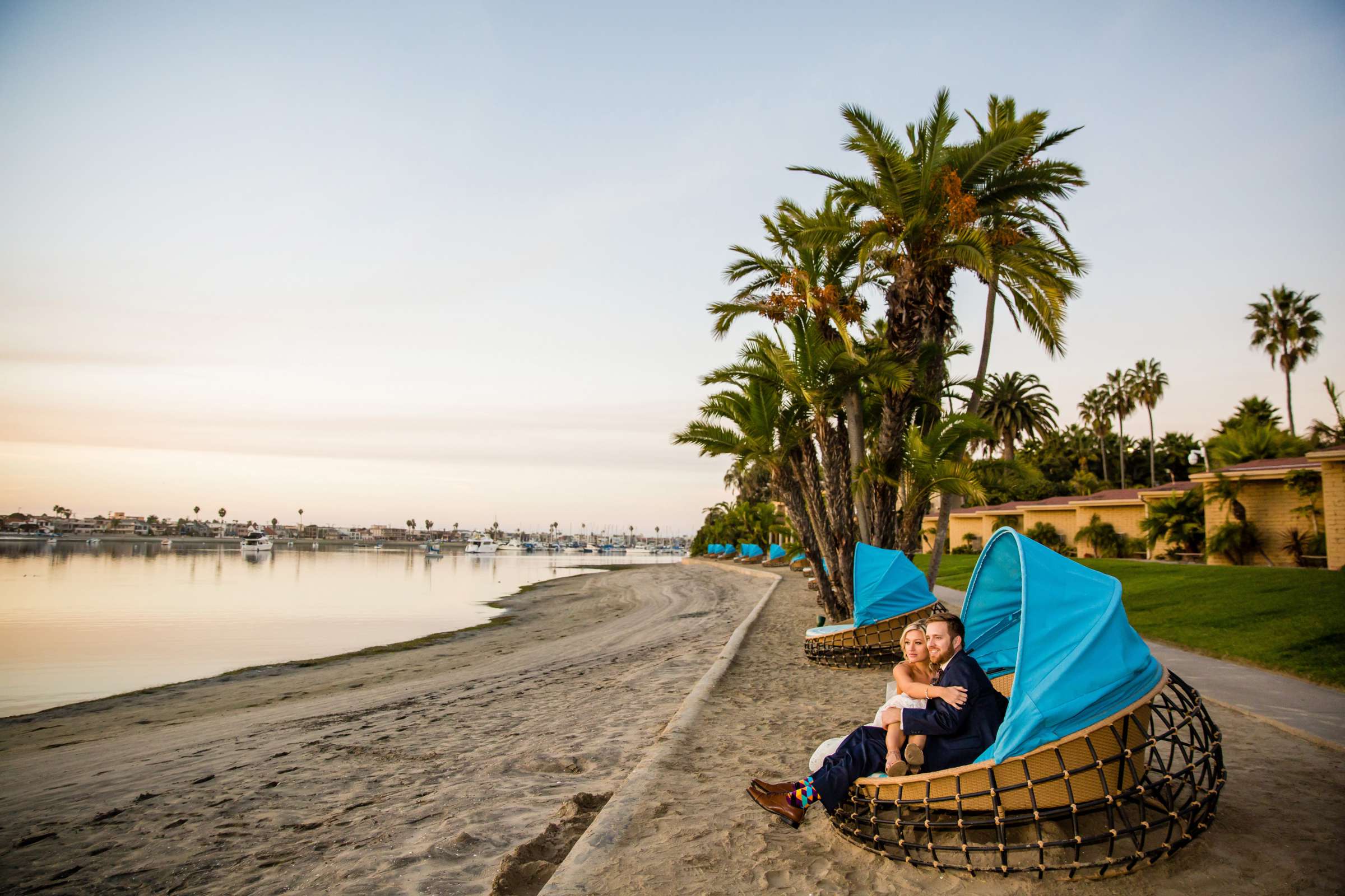 Beach at Bahia Hotel Wedding, Chelsea and William Wedding Photo #20 by True Photography