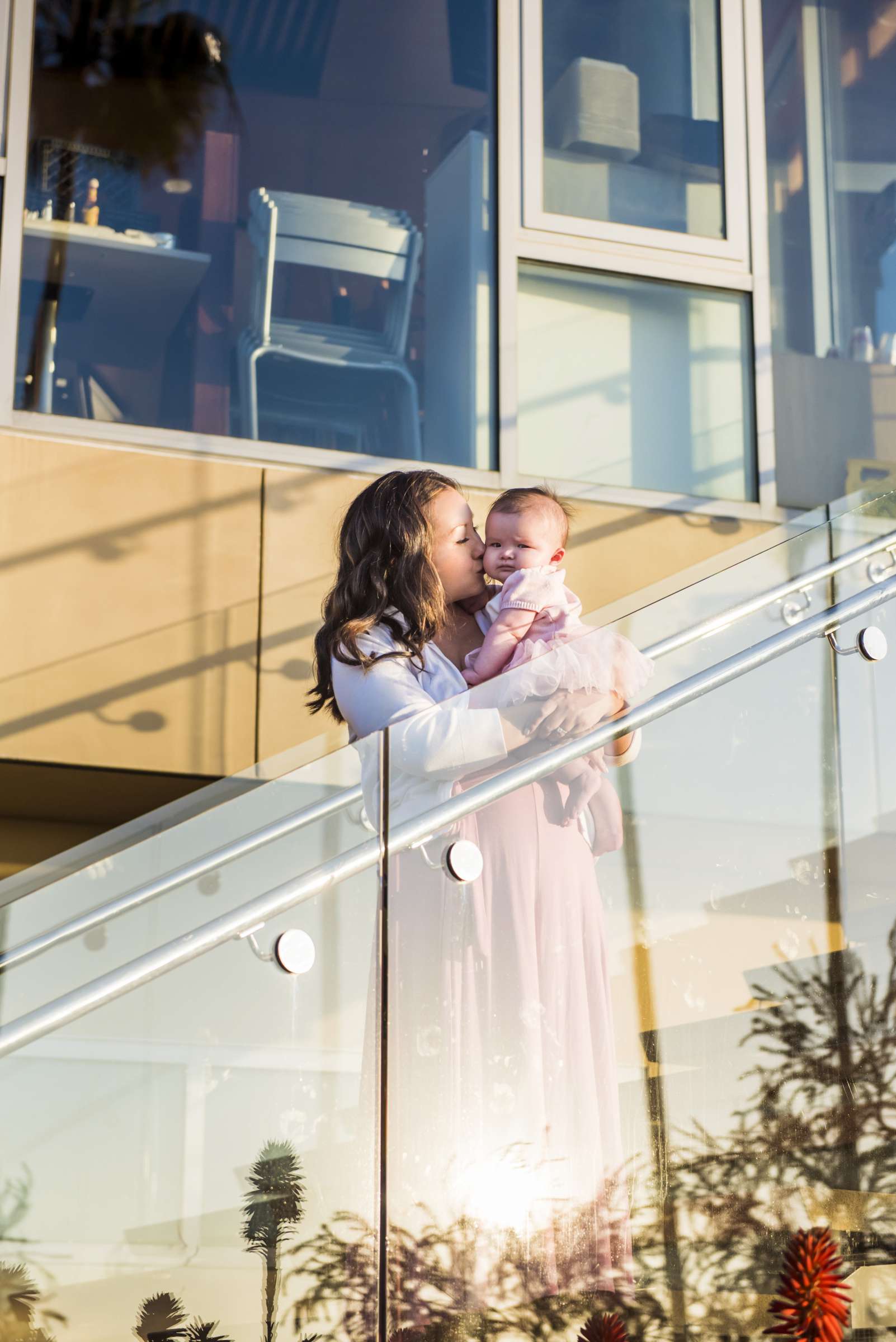 Scripps Seaside Forum Family Portraits, Kana and Laurence Family Photo #11 by True Photography