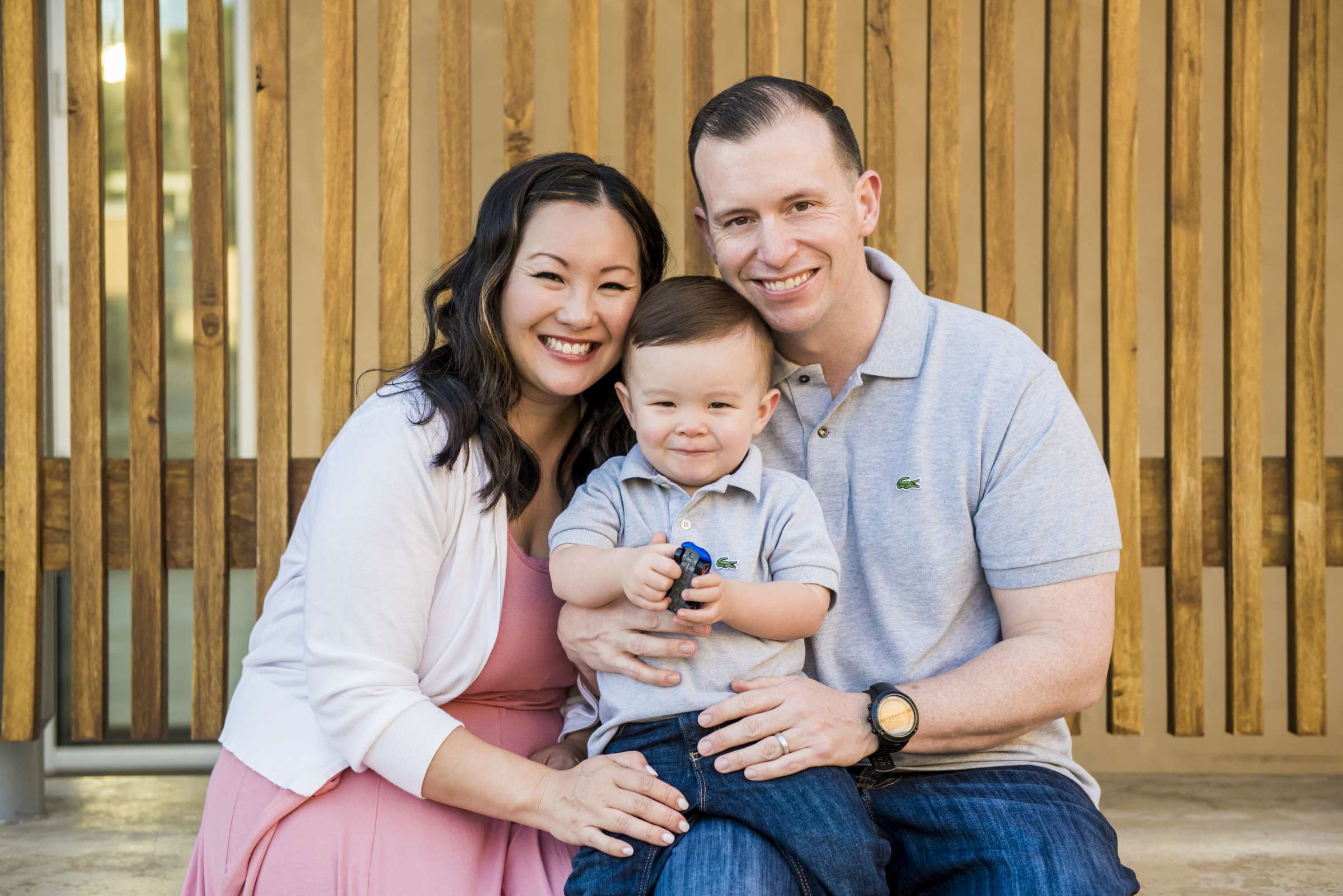 Scripps Seaside Forum Family Portraits, Kana and Laurence Family Photo #10 by True Photography