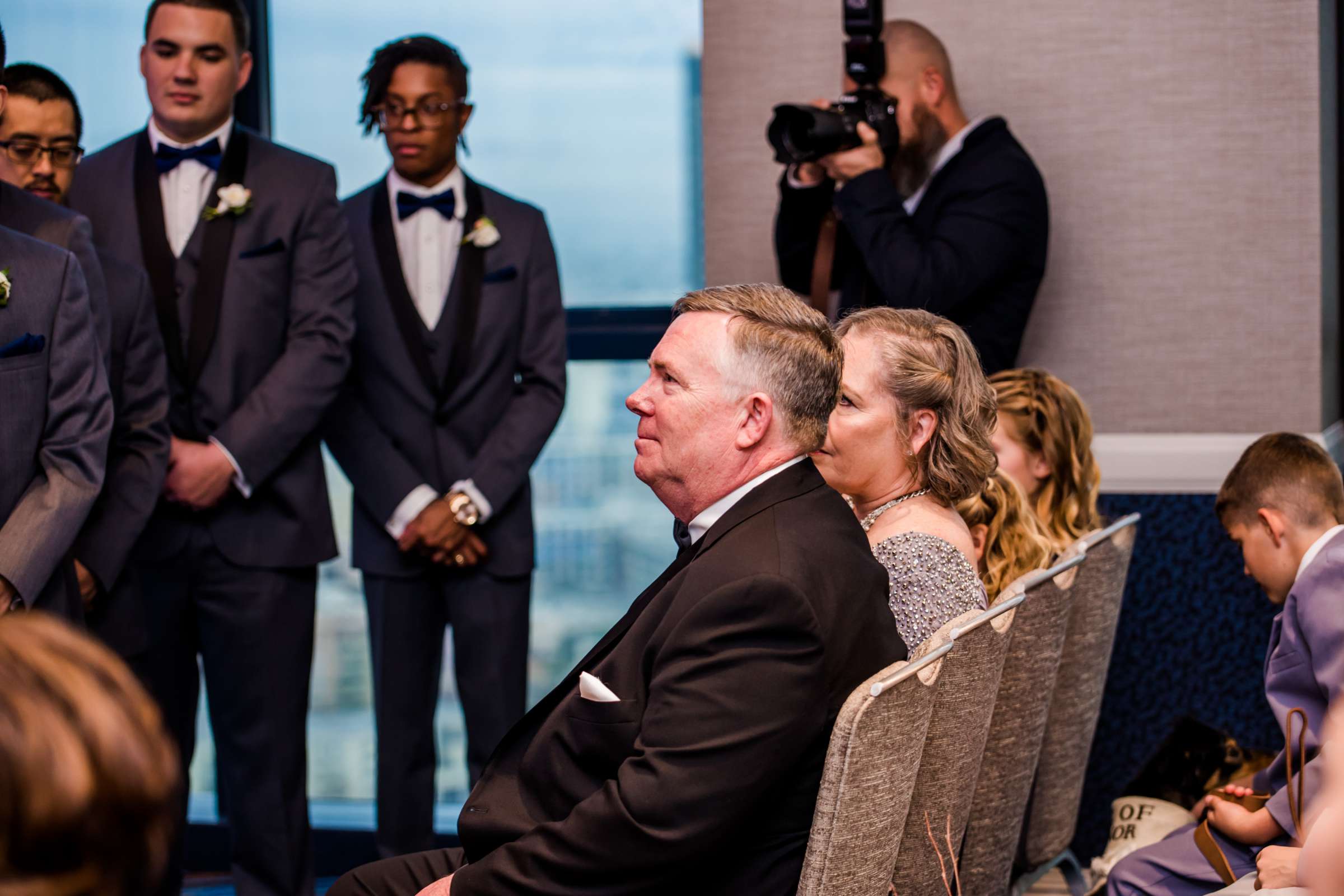 Manchester Grand Hyatt San Diego Wedding coordinated by Adore Wedding Design, Sarah and Jeremiah Wedding Photo #443856 by True Photography