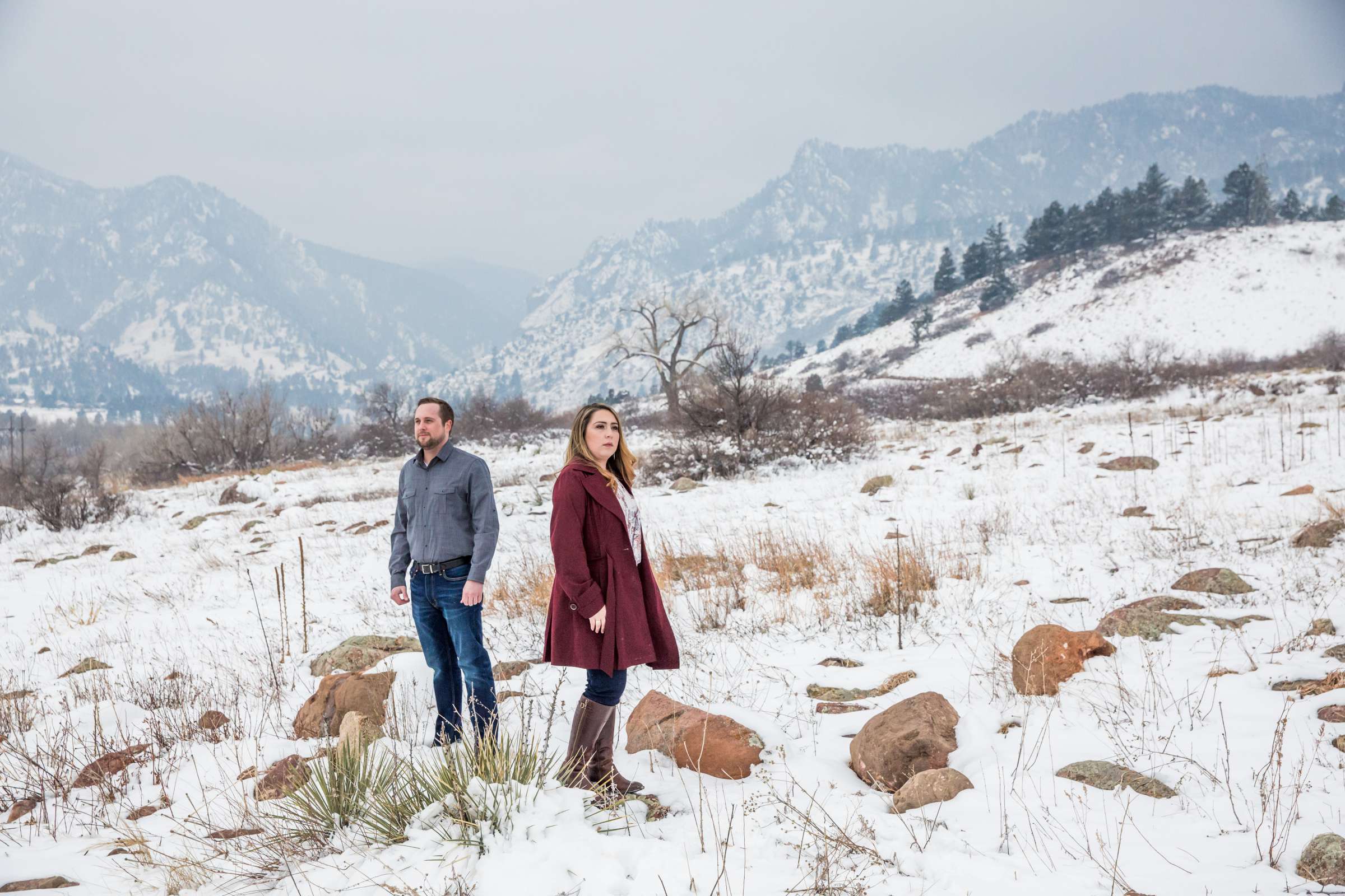 Snow at Wedding, Christina and Chad Wedding Photo #447157 by True Photography